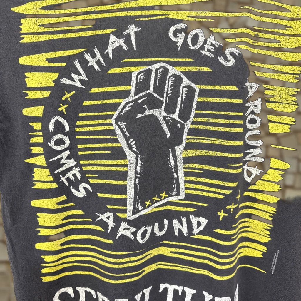 USA製 Tシャツ Sepultura GRAPE 90s BLUE