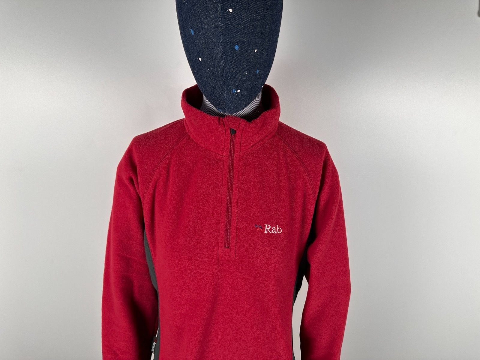 Rab Rab Micro Top Women's Fleece Pullover Red Gray Size M Size M / US 6-8 / IT 42-44 - 3 Thumbnail