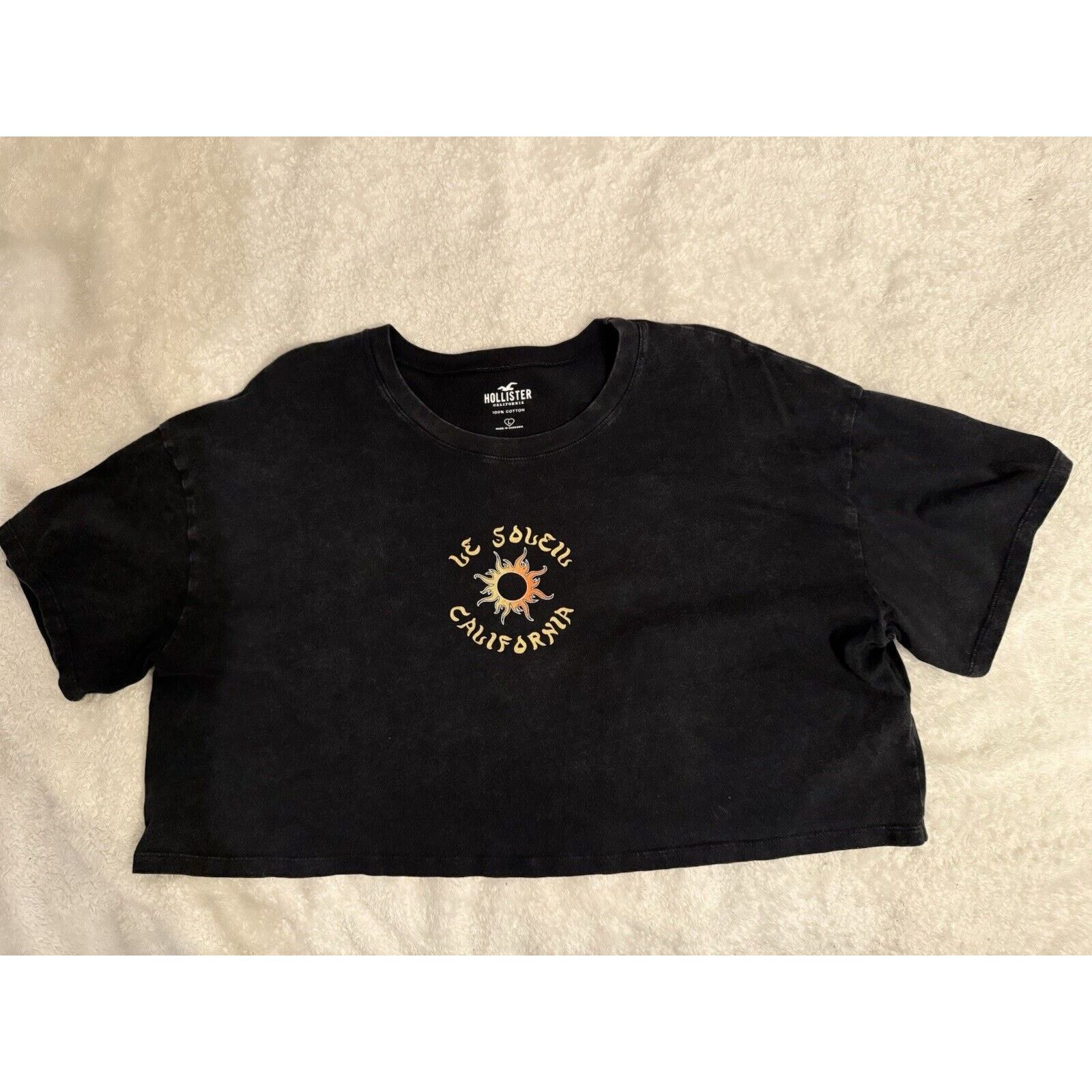 Hollister Hollister Crop T-Shirt Size Large Size L / US 10 / IT 46 - 1 Thumbnail