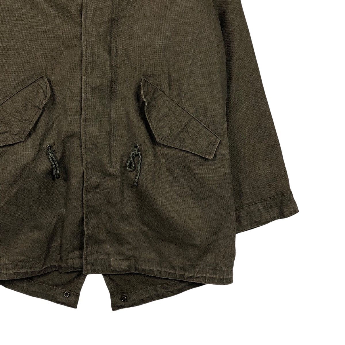 Japanese Brand TETSU Olive Military Oversized Parka / Deep Mods Shape Size US M / EU 48-50 / 2 - 6 Thumbnail