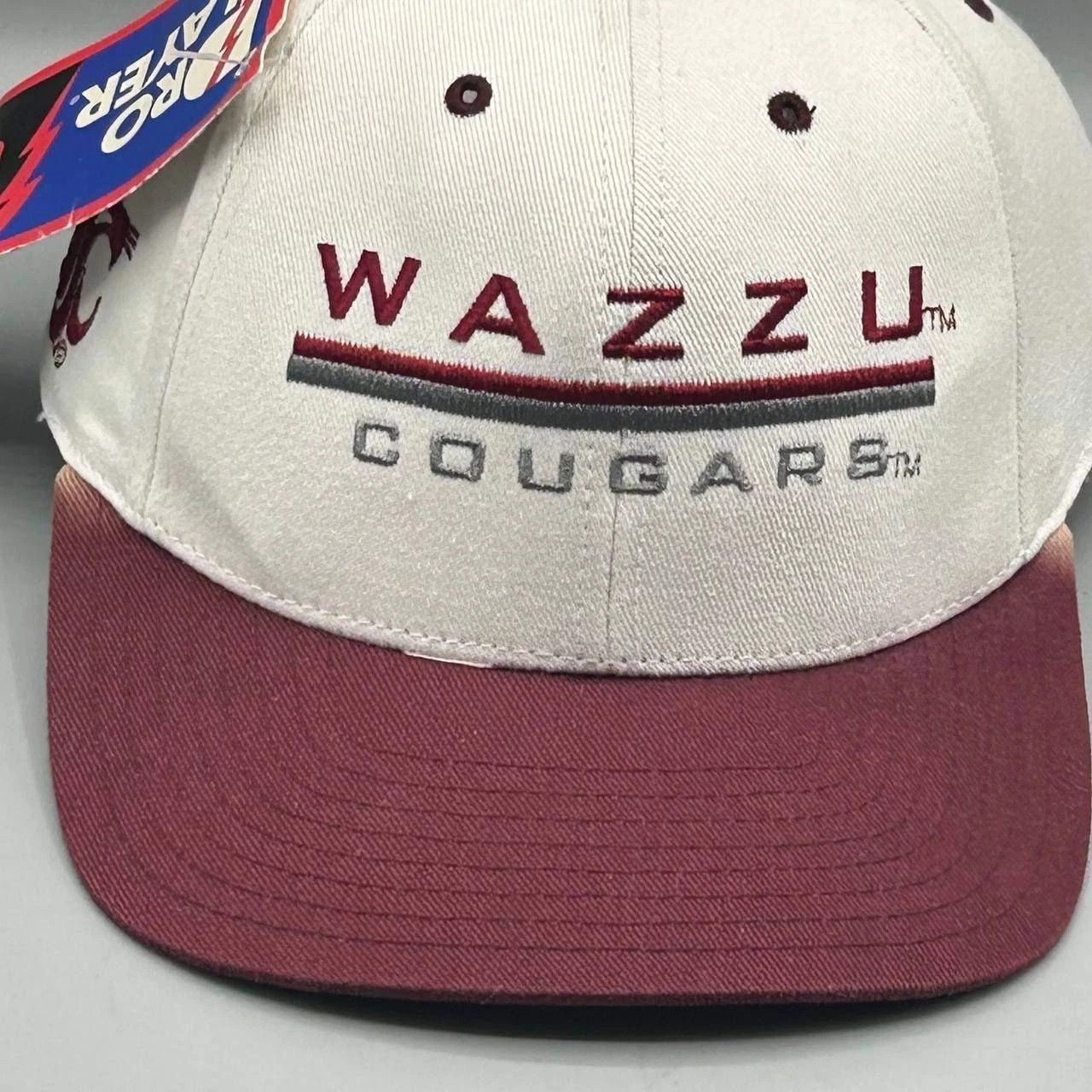 Pro Player Vintage Washington State Cougars Hat Men Snap Back NCAA New Size ONE SIZE - 5 Thumbnail