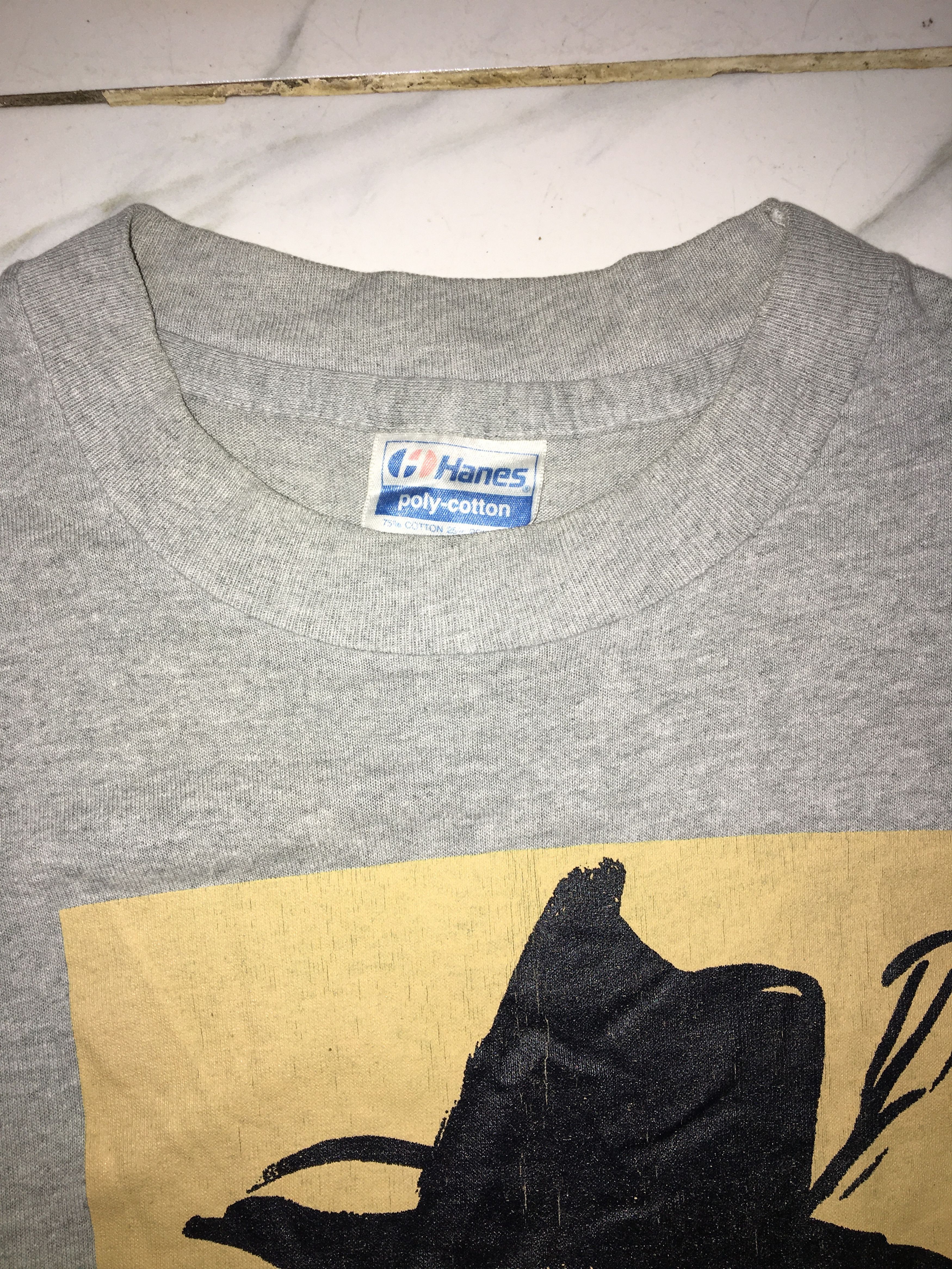 Hanes Vintage Sion Ain’t Nothin’I Can Do Tour Tshirt Size US L / EU 52-54 / 3 - 4 Thumbnail