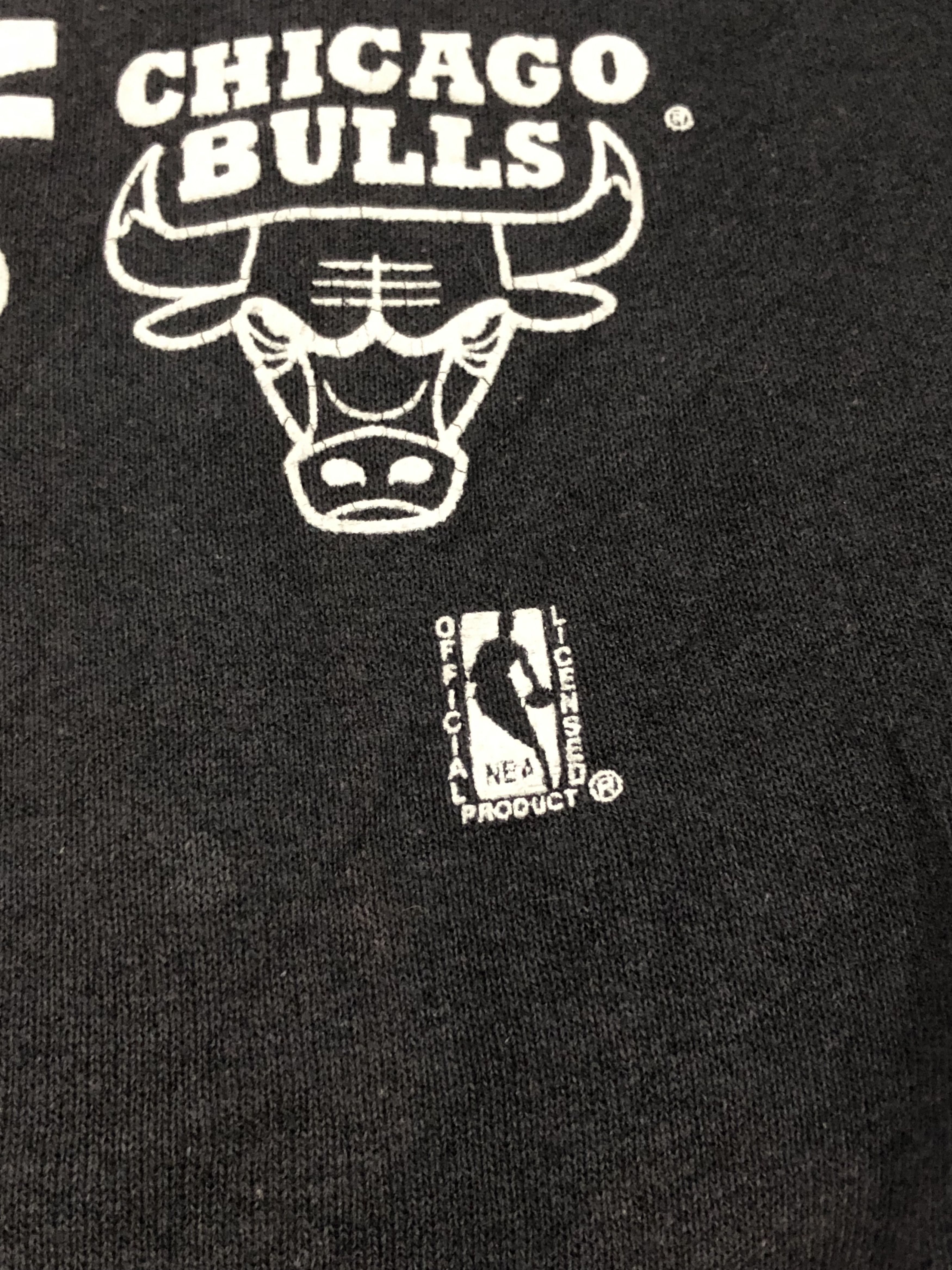 NBA × Vintage Vintage NBA Chicago Bulls By Oneita Power Sweats Size US L / EU 52-54 / 3 - 5 Thumbnail