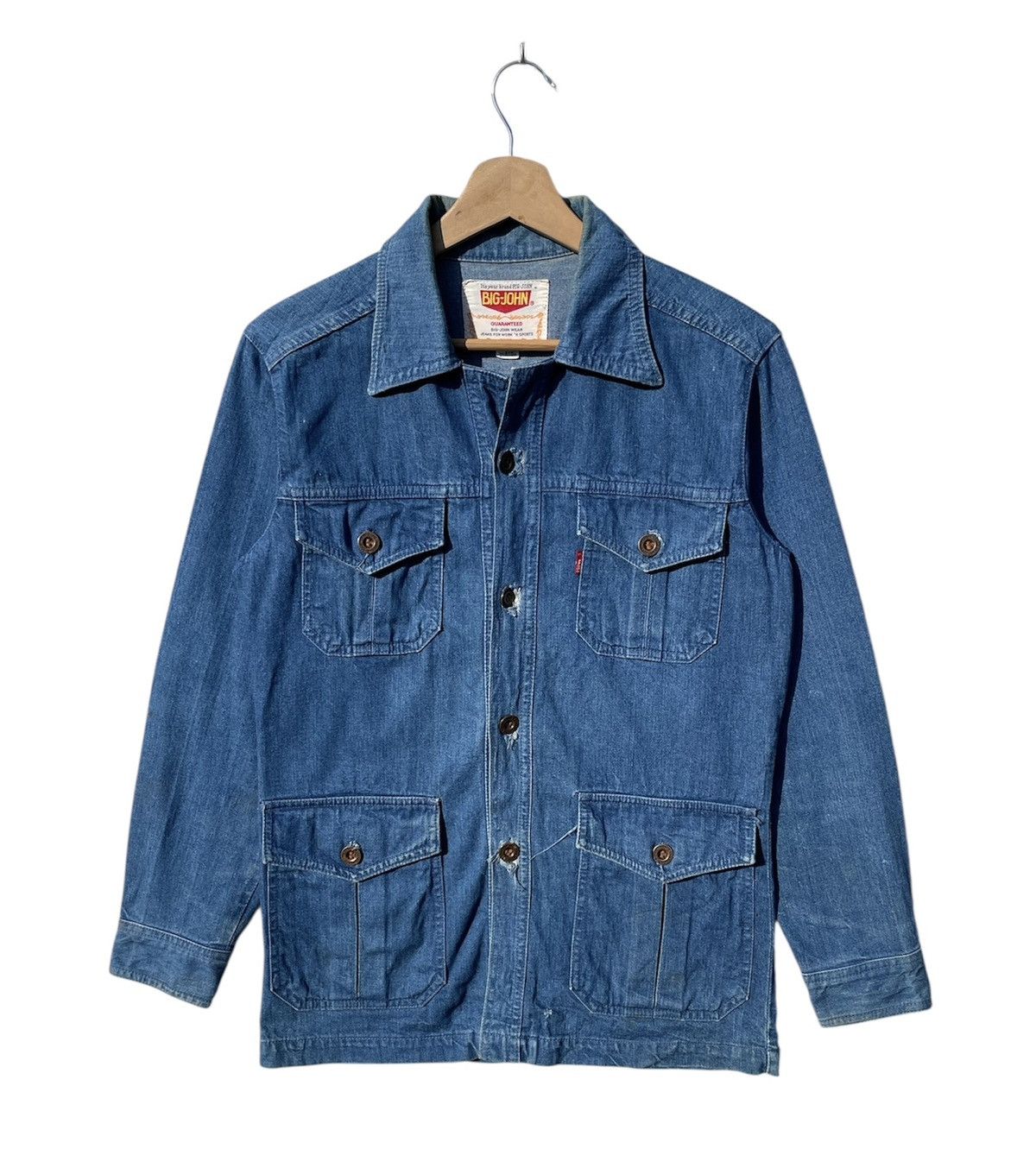 Big John 🔥Accept Binding Offer🔥 Vintage 90s Big John Hunter Jacket Size US S / EU 44-46 / 1 - 1 Thumbnail