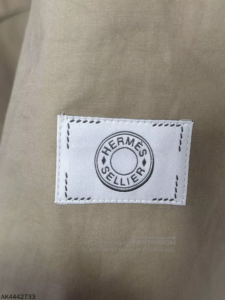 Hermes Hermes Khaki Shawl Coat Size S / US 4 / IT 40 - 6 Thumbnail
