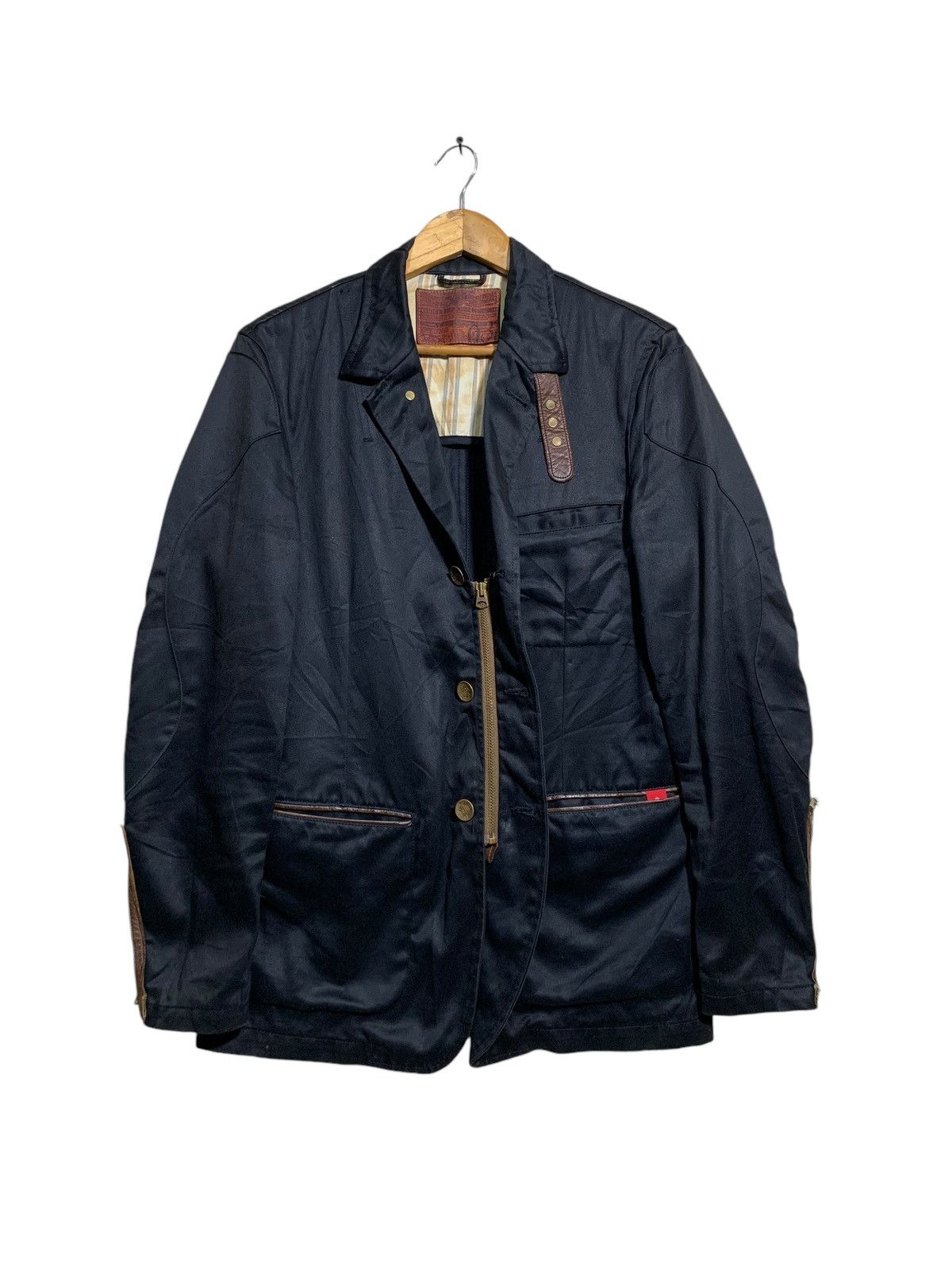ANACHRONORM × Hiroshi Fujiwara 🔥ANACHRONORM LEATHER PARTS NEWTYPE JACKETS Size US M / EU 48-50 / 2 - 1 Thumbnail