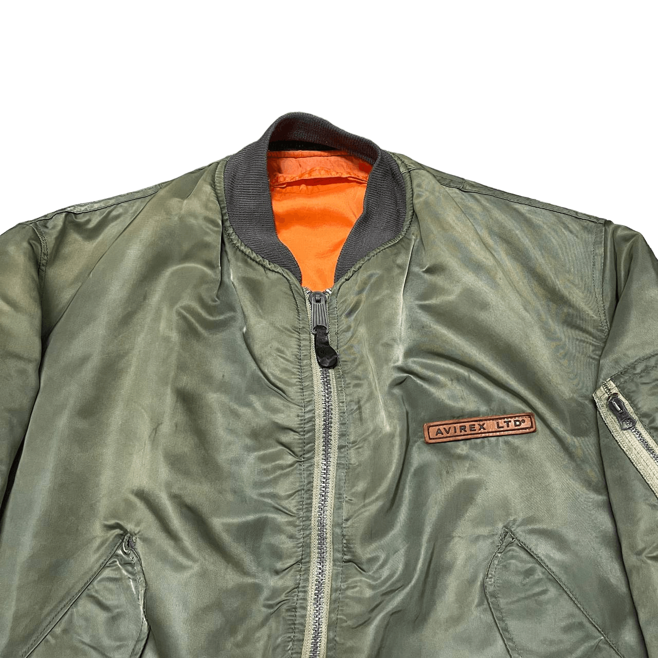 Avirex Vintage Avirex USA Ma1 Military Bomber Jacket USAF Size US XL / EU 56 / 4 - 6 Thumbnail