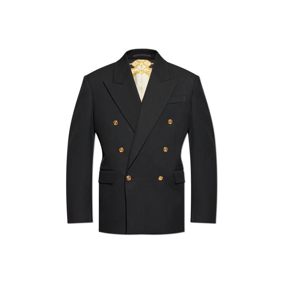 Versace VERSACE Black Wool Blazer New And Authentic (Men's size:L;) Size US L / EU 52-54 / 3 - 1 Preview