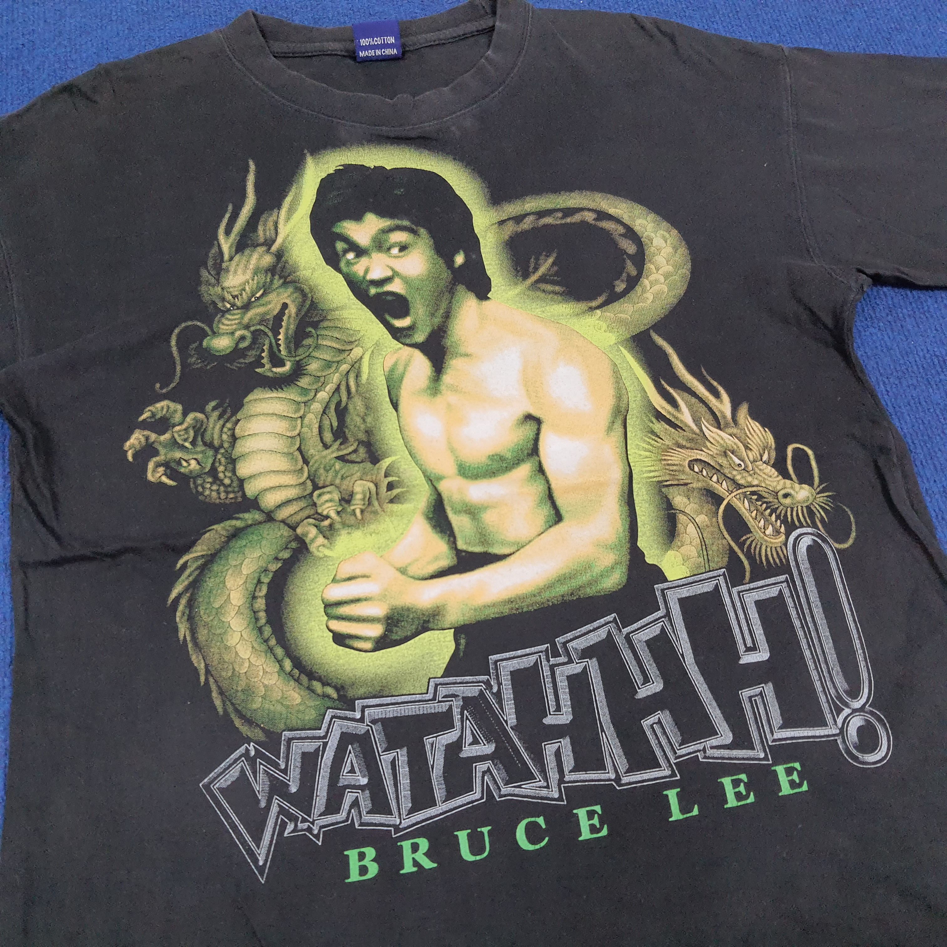 Vintage Vintage Bruce Lee Tshirt Size US M / EU 48-50 / 2 - 2 Thumbnail
