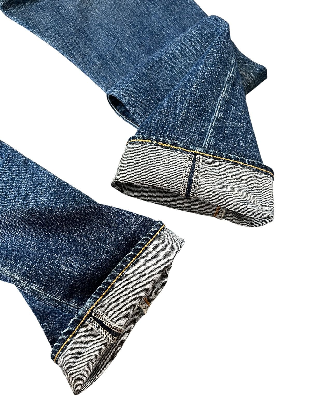 RRL Ralph Lauren Vintage RRL Slim Fit Light Bootcut Jeans Size 32" / US 10 / IT 46 - 12 Thumbnail