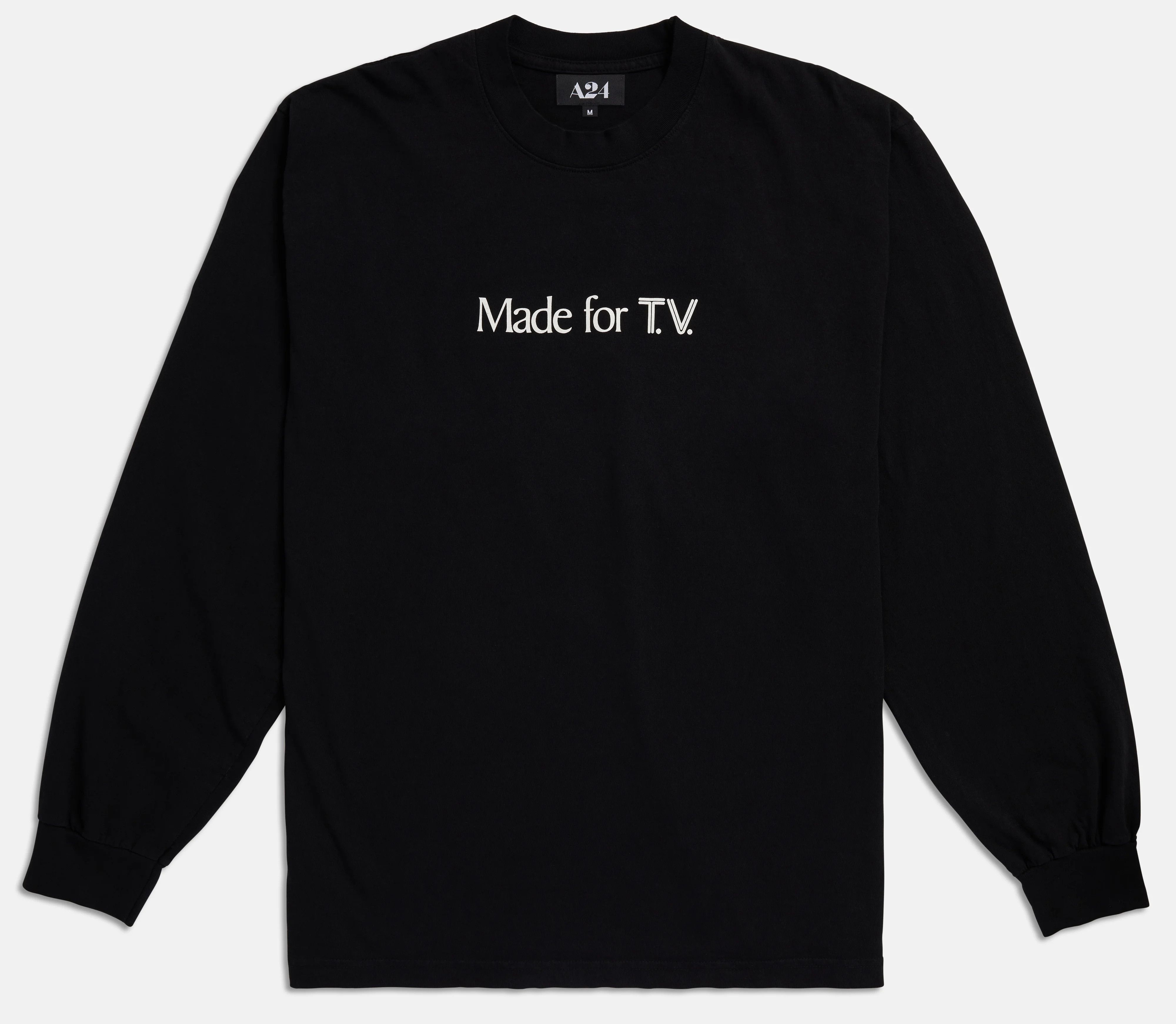 A24 A24 Black Googly Eye Puff Print Logo Tee | Grailed
