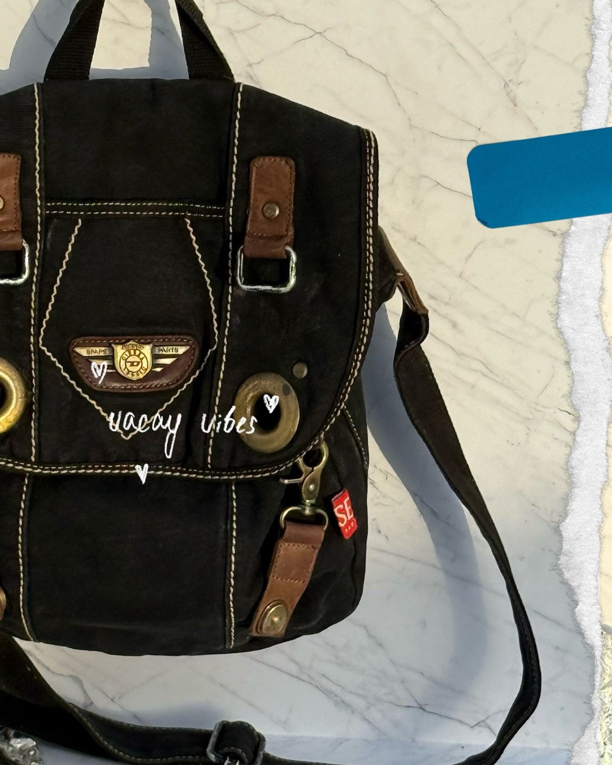Diesel Diesel vintage bag/backpack Size ONE SIZE - 3 Thumbnail
