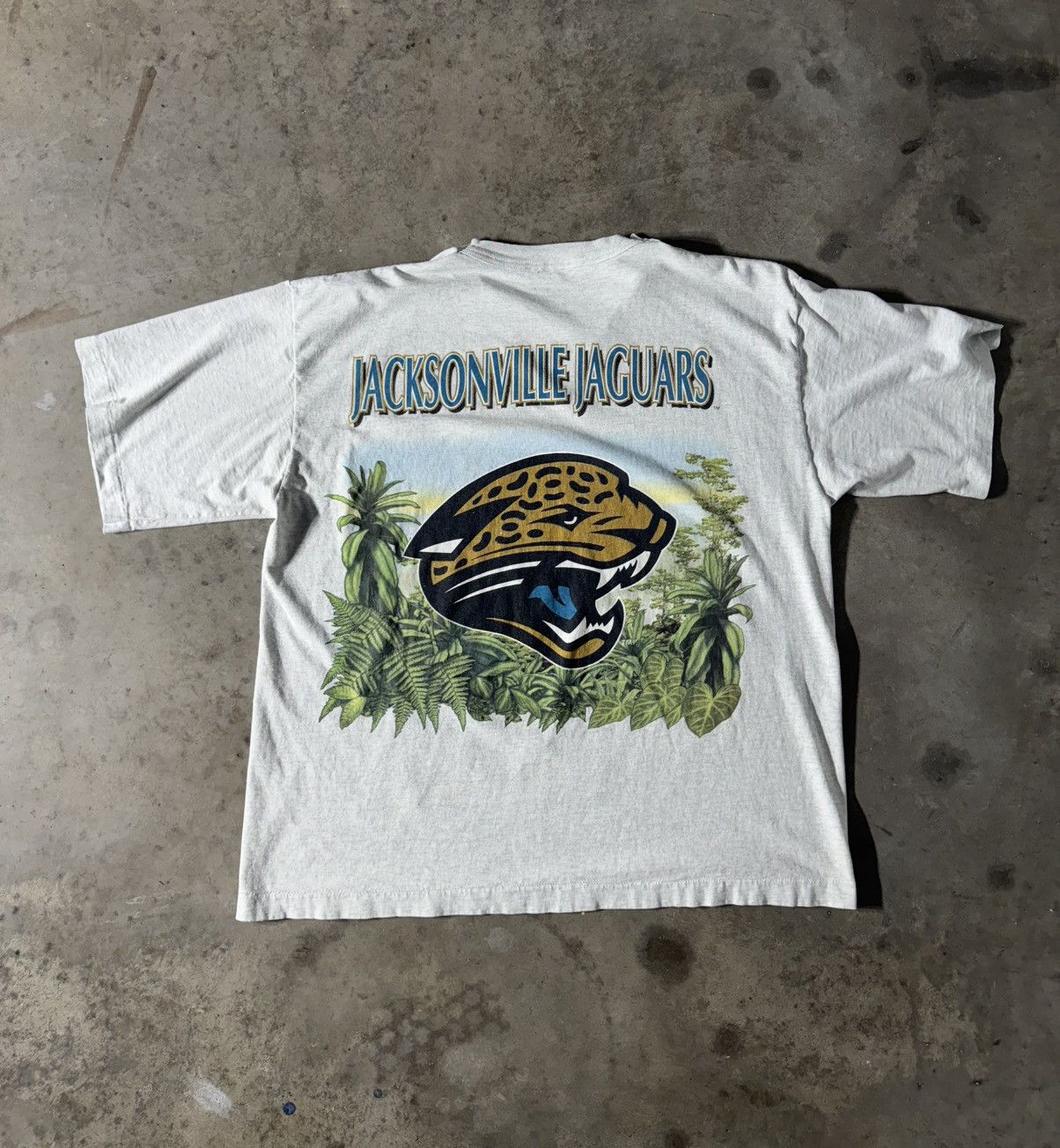 Vintage 1995 Jacksonville Jaguars NFL Tee XL Size US XL / EU 56 / 4 - 2 Thumbnail