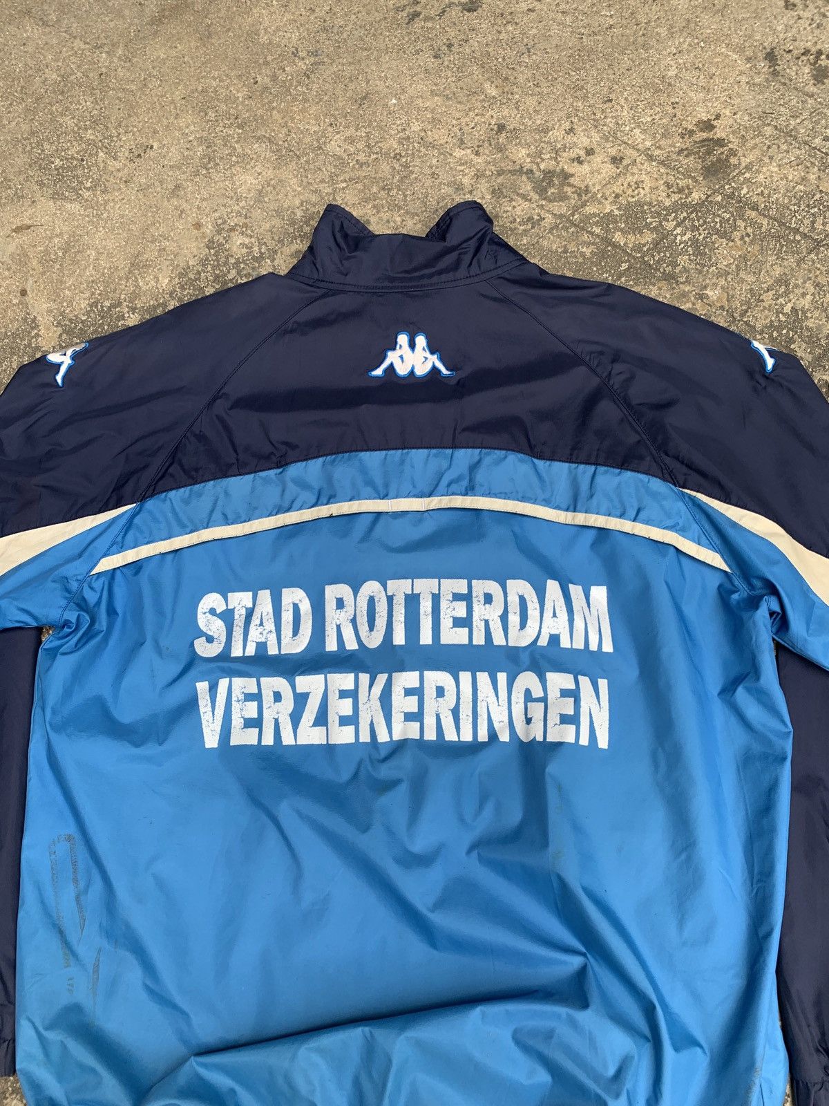 Kappa × Vintage 2000s Kappa Feyenoord Rotterdam Jacket Size US XL / EU 56 / 4 - 4 Thumbnail