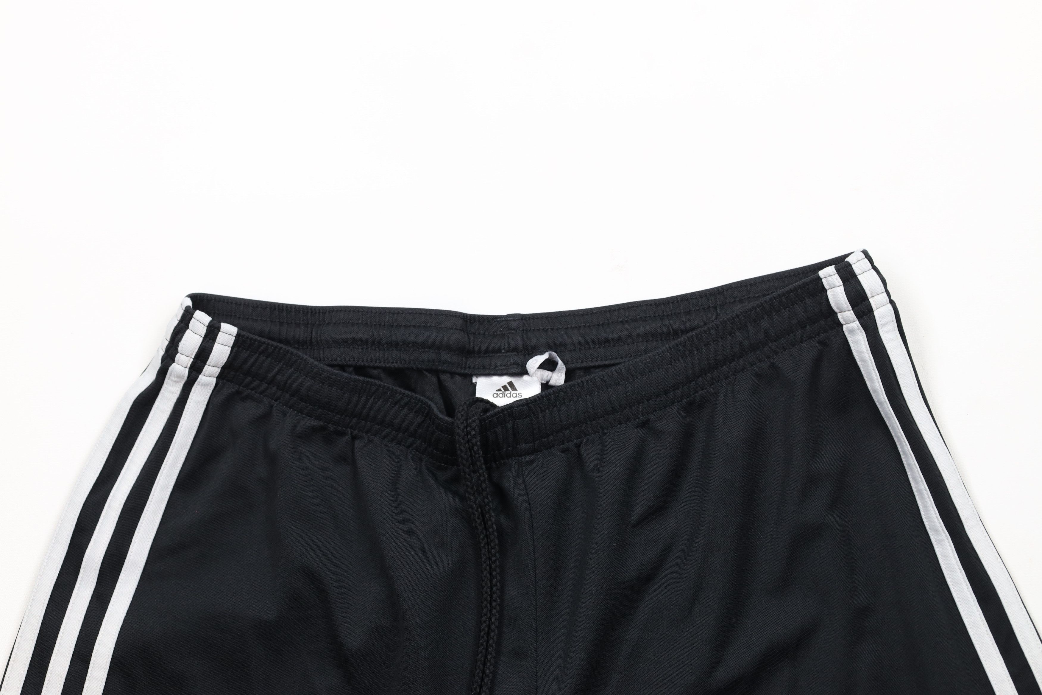 Adidas × Vintage Vintage Adidas Striped Running Jogging Soccer Shorts Black Size US 34 / EU 50 - 2 Thumbnail