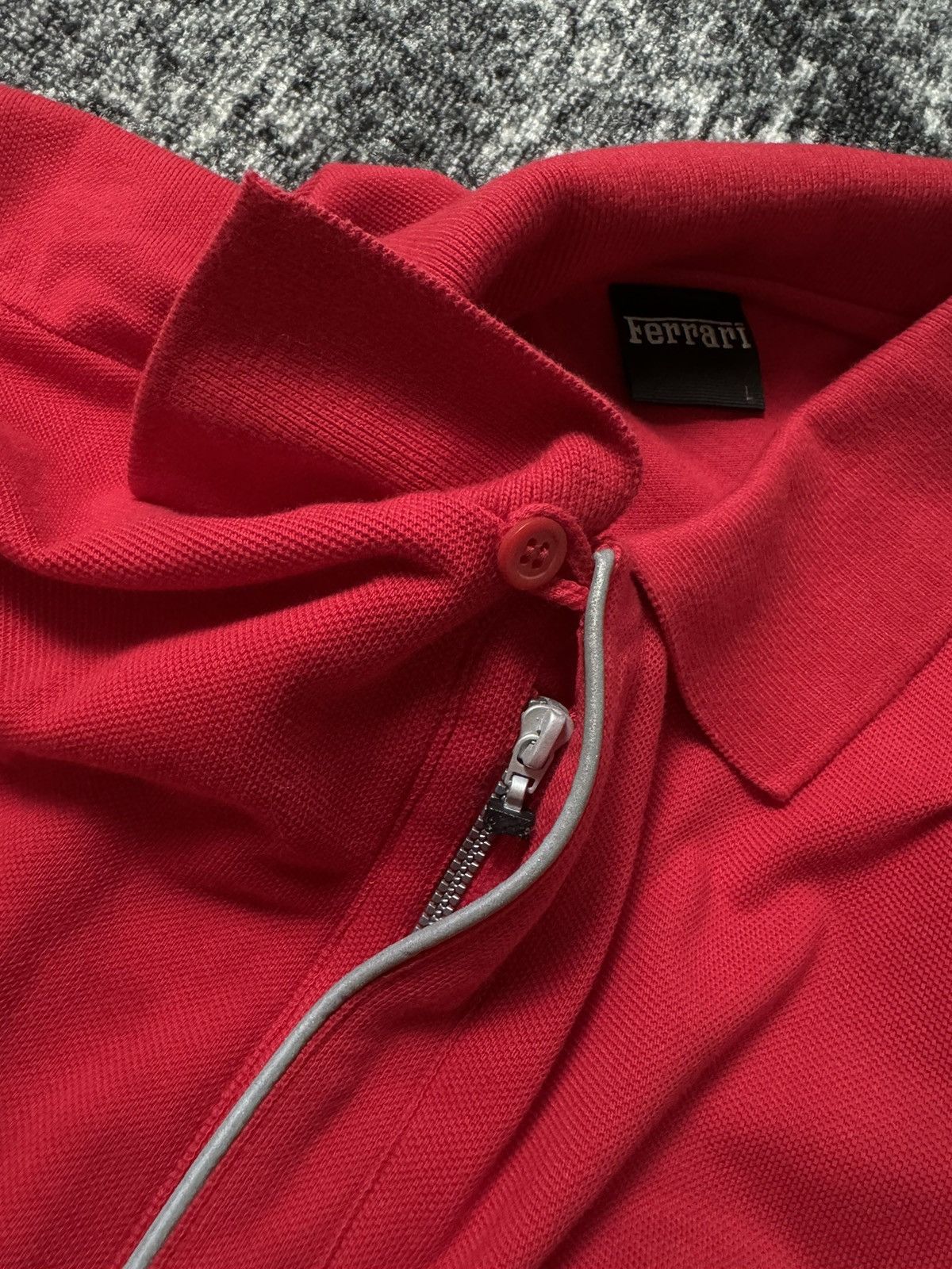 Ferrari Vintage Ferrari Polo Racing Polo T Shirt Michael Schumacher Size US L / EU 52-54 / 3 - 4 Thumbnail