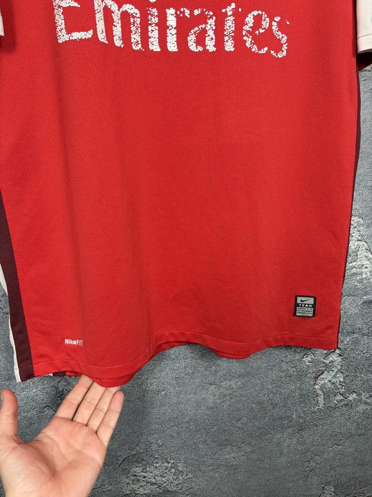 Nike Vintage 2008 Nike Arsenal #23 Arshavin Jersey T-shirt Size US XL / EU 56 / 4 - 6 Thumbnail