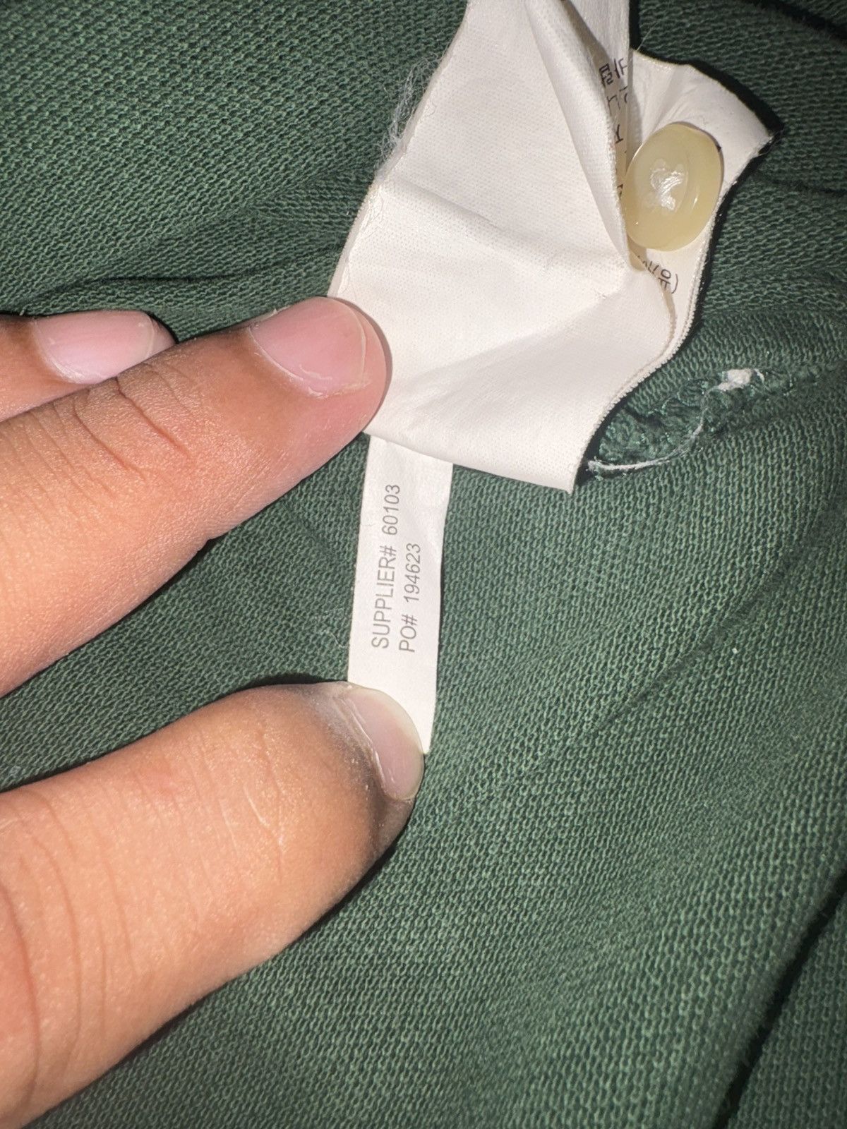 Polo Ralph Lauren Polo Ralph Lauren Big Pony Mesh Polo Shirt Green/Navy XXL Size US XXL / EU 58 / 5 - 12 Thumbnail