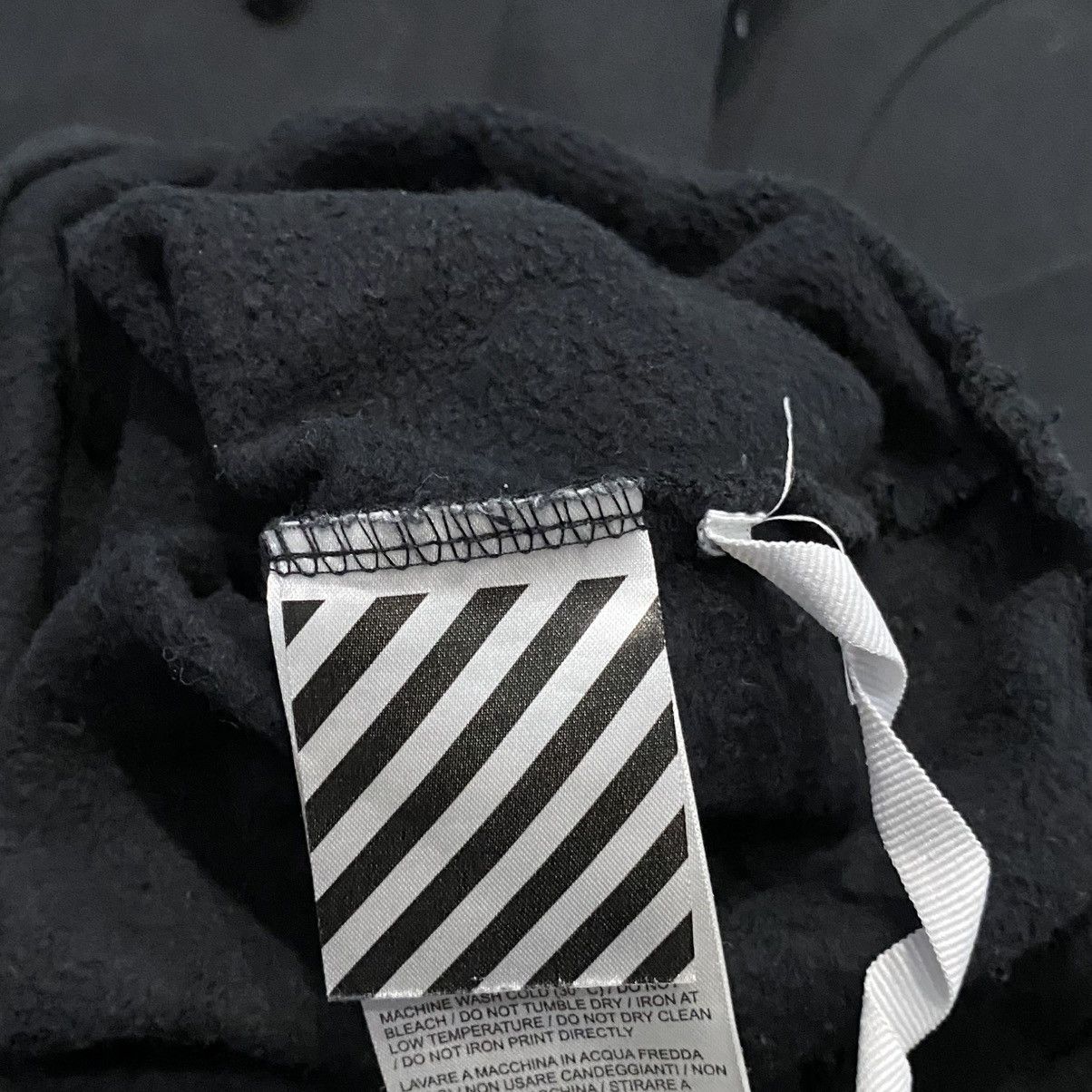 Off-White Off White Black Pullover Hoodie Size US XS / EU 42 / 0 - 3 Thumbnail