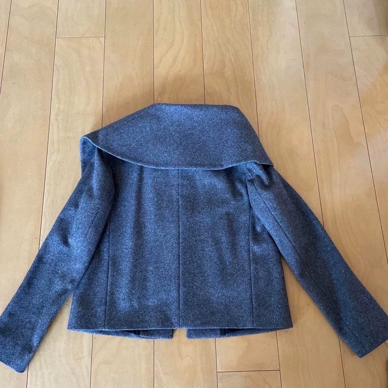 Jil Sander Jil Sander Short wool jacket coat Size 4XL / US 24-26 - 3 Thumbnail