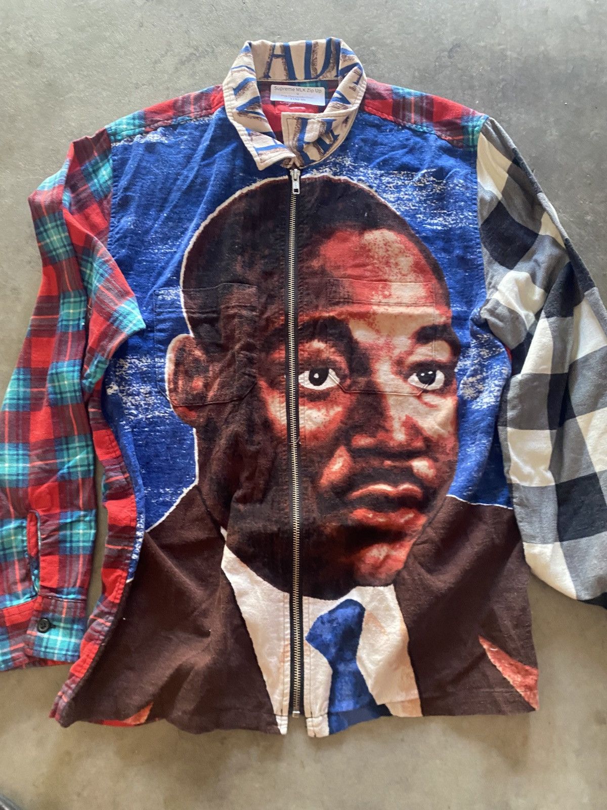 Supreme Mlk Flannel | Grailed