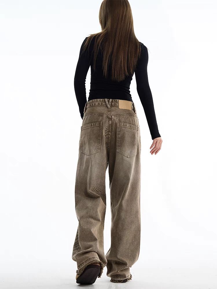 Jean × Vintage skate hiphop washed faded y2k dance baggy jeans Size 26" / US 2 / IT 38 - 4 Thumbnail