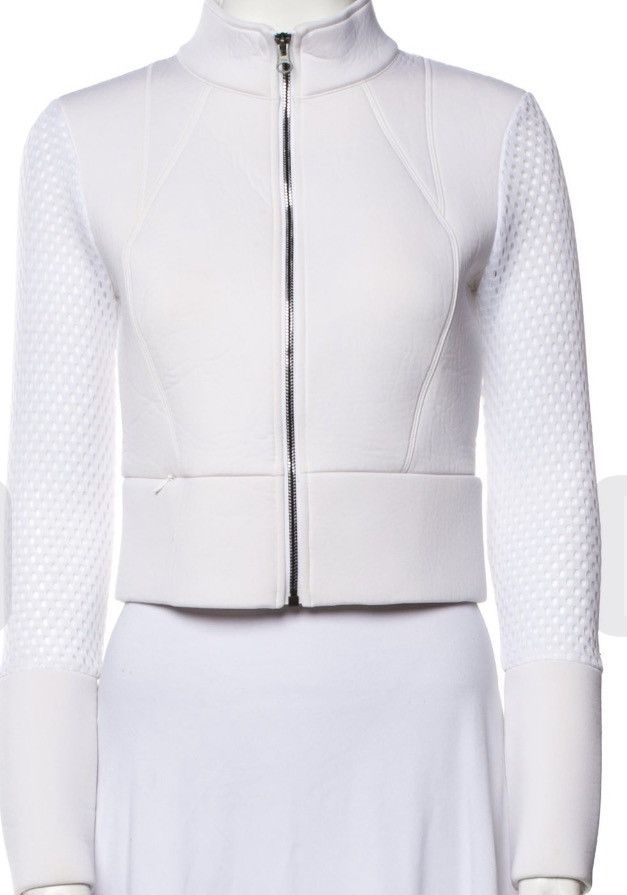 Alo Alo Yoga White Jacket Size XS / US 0-2 / IT 36-38 - 1 Thumbnail