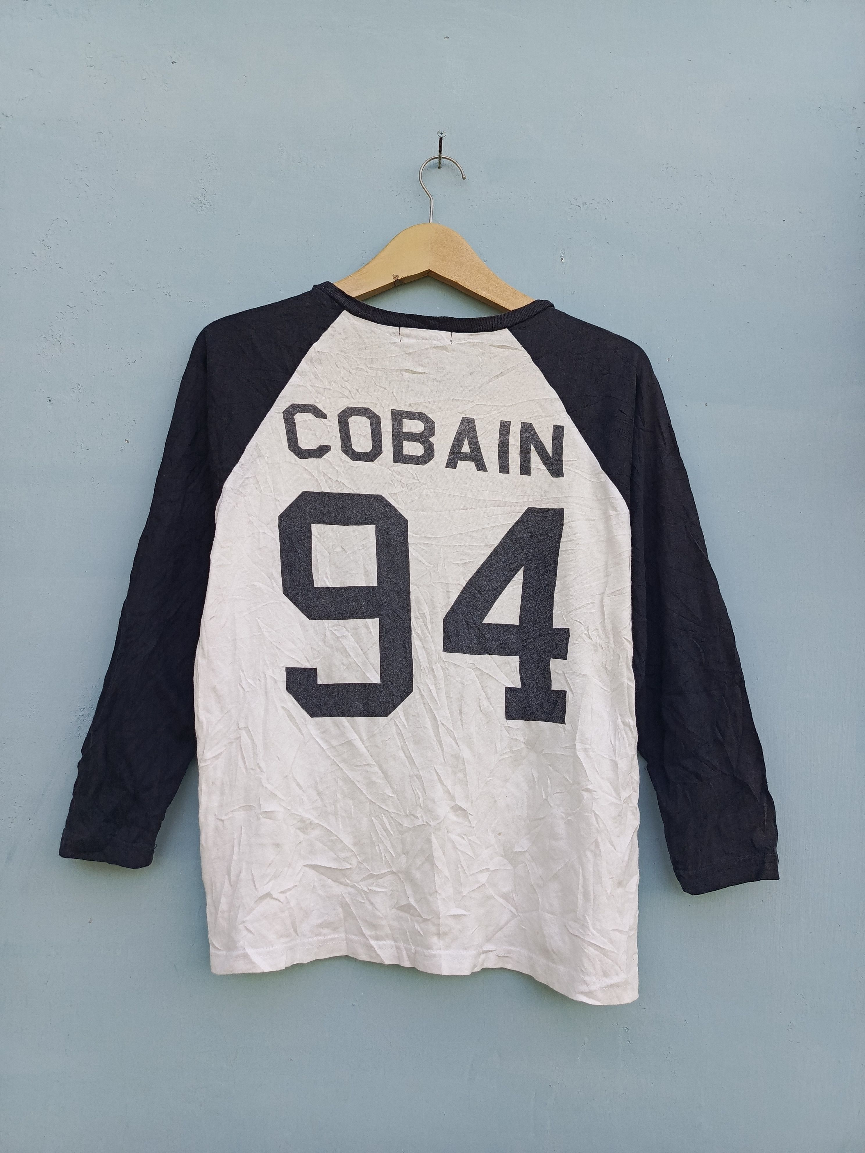Japanese Brand Rare Halfman Cobain 94 Skull Graphic Raglan Tee Grunge style Size US XS / EU 42 / 0 - 7 Thumbnail