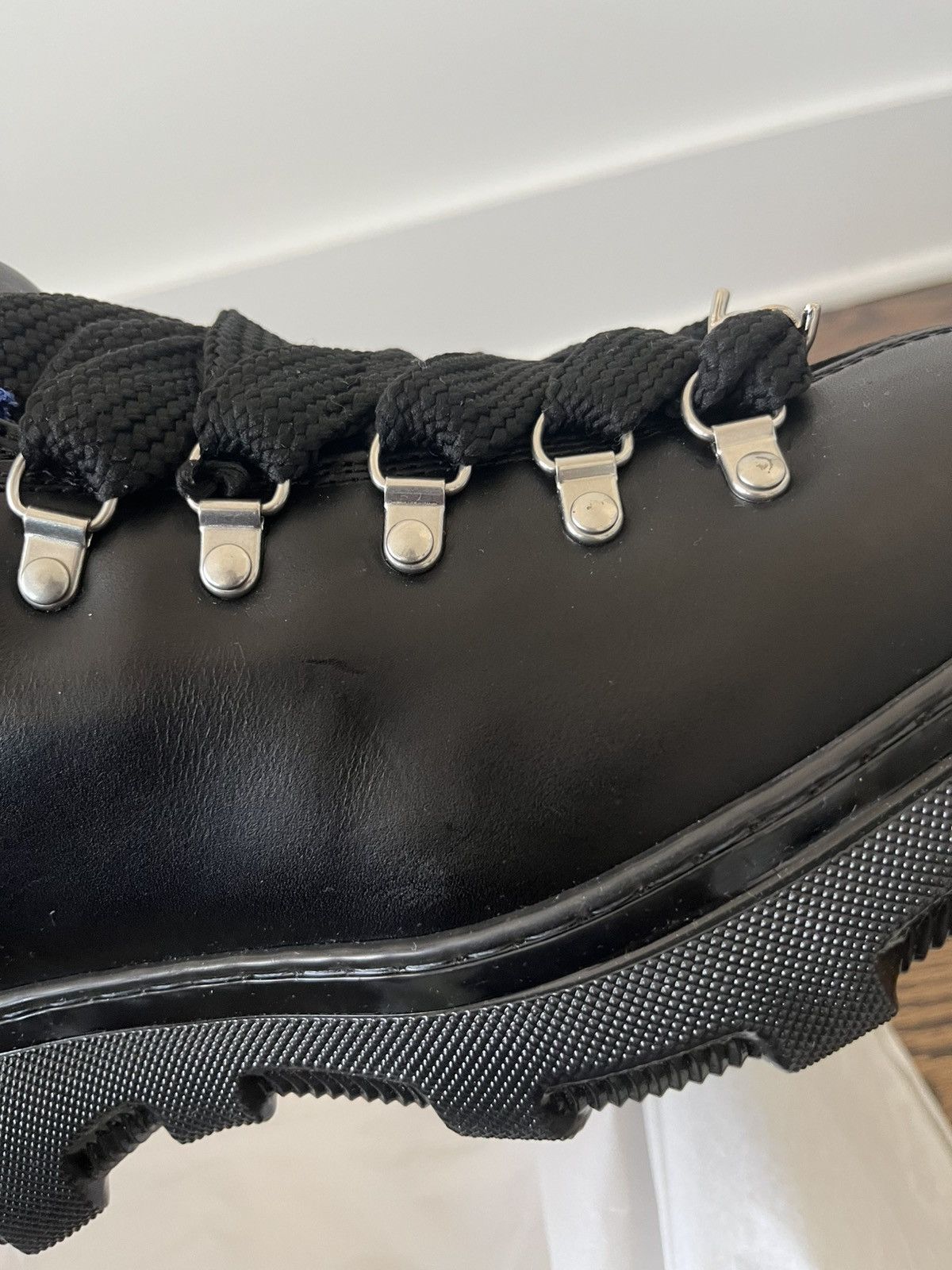 Burberry Burberry Leather Trek Boots Size US 10.5 / EU 43-44 - 16 Thumbnail