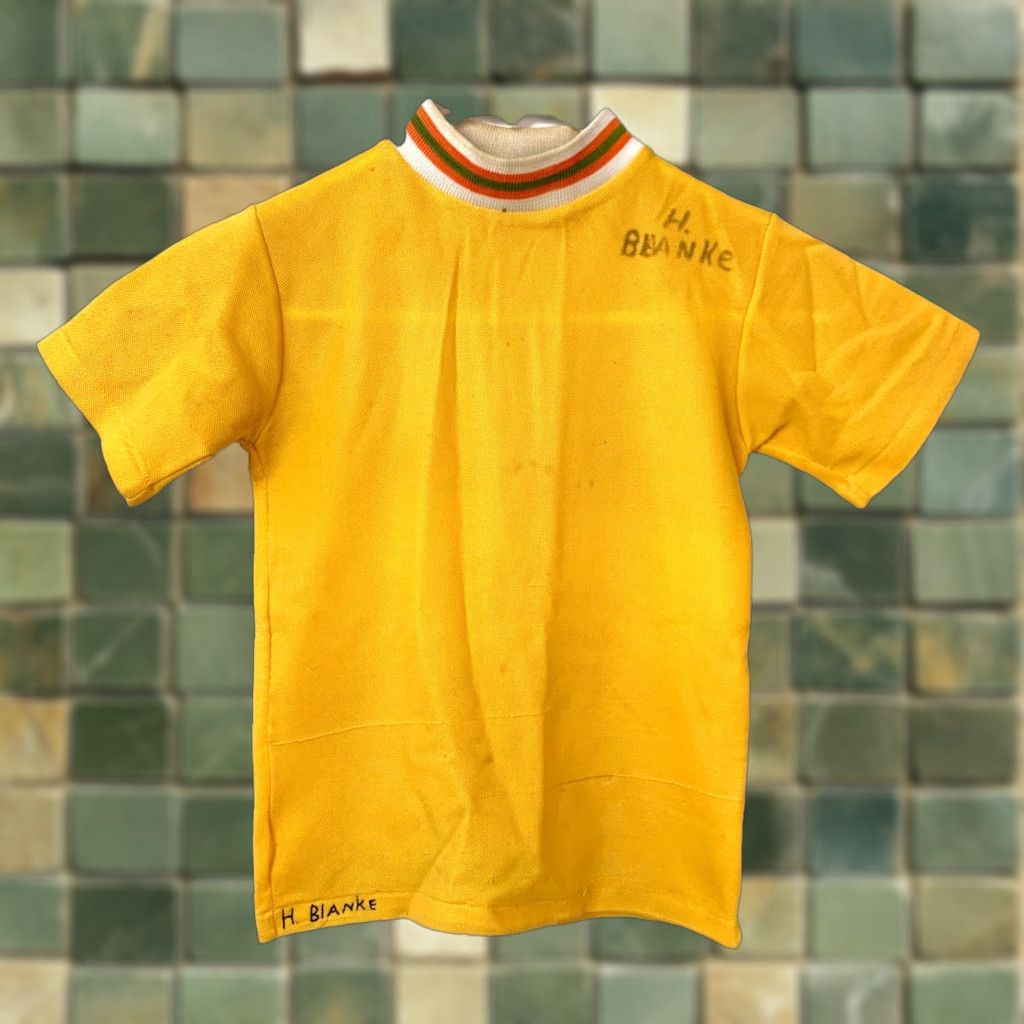 Vintage Vintage Towncraft Ringer T-Shirt Yellow Boys 26.5" 60s 70s Polyester Short Sleeve Size 10 Size US M / EU 48-50 / 2 - 1 Thumbnail