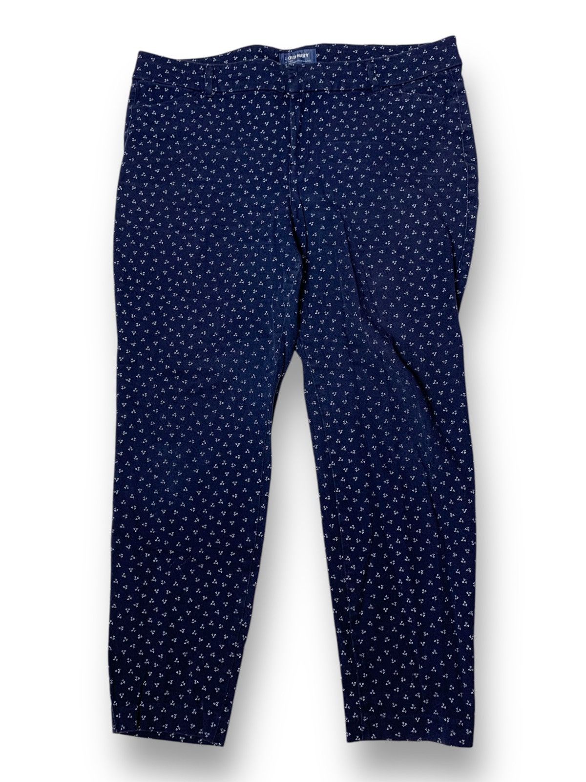 Designer × Old Navy 🔥Old Navy Pixie Mid Rise Fullprint Casual Pants Trousers Size US 36 / EU 52 - 1 Thumbnail