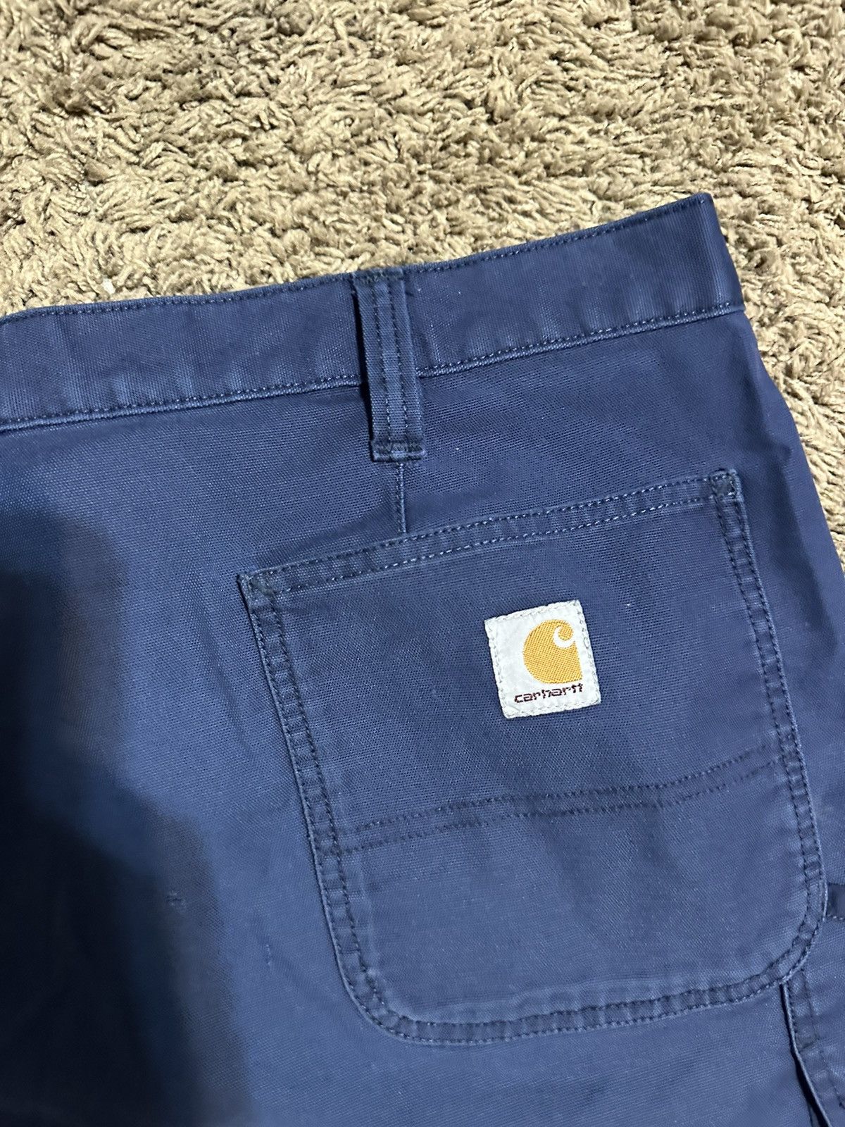 Carhartt Vintage Carhartt “triple navy” cargo pants 00s size 46x38 Size US 44 / EU 60 - 2 Thumbnail