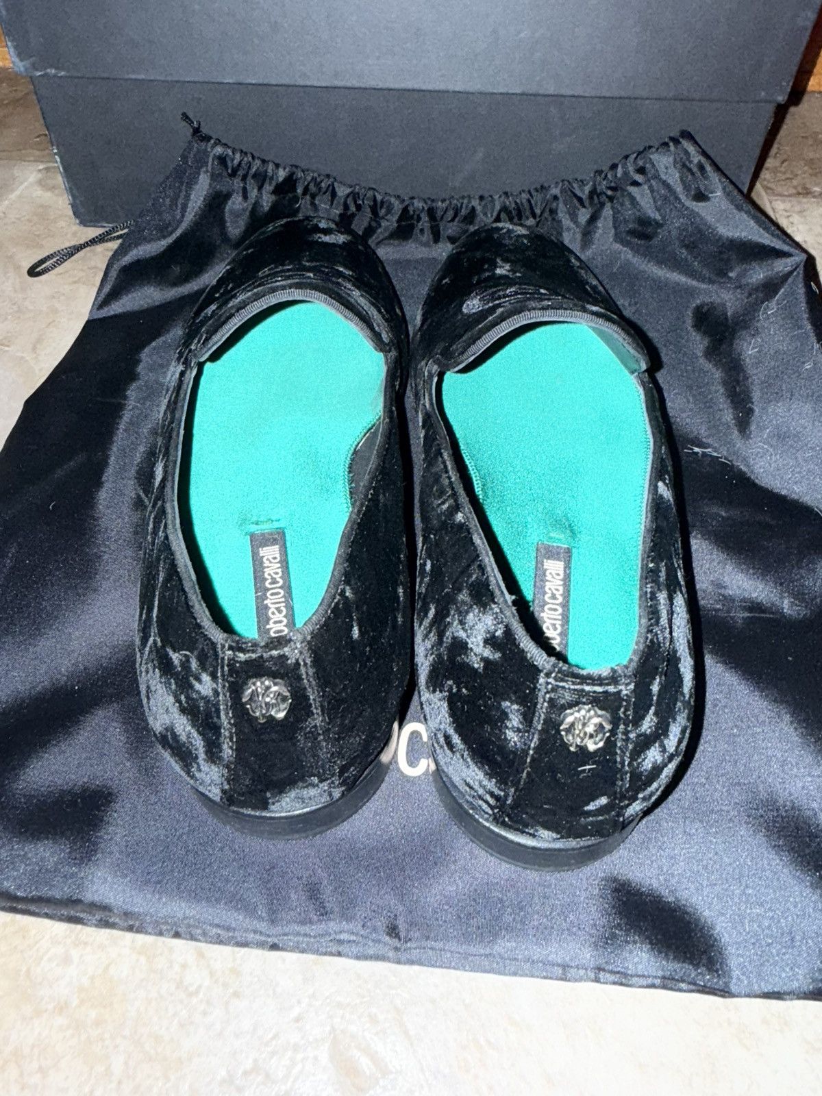 Roberto Cavalli Roberto Cavalli Mens Slipper / Loafers Size US 8 / EU 41 - 2 Thumbnail