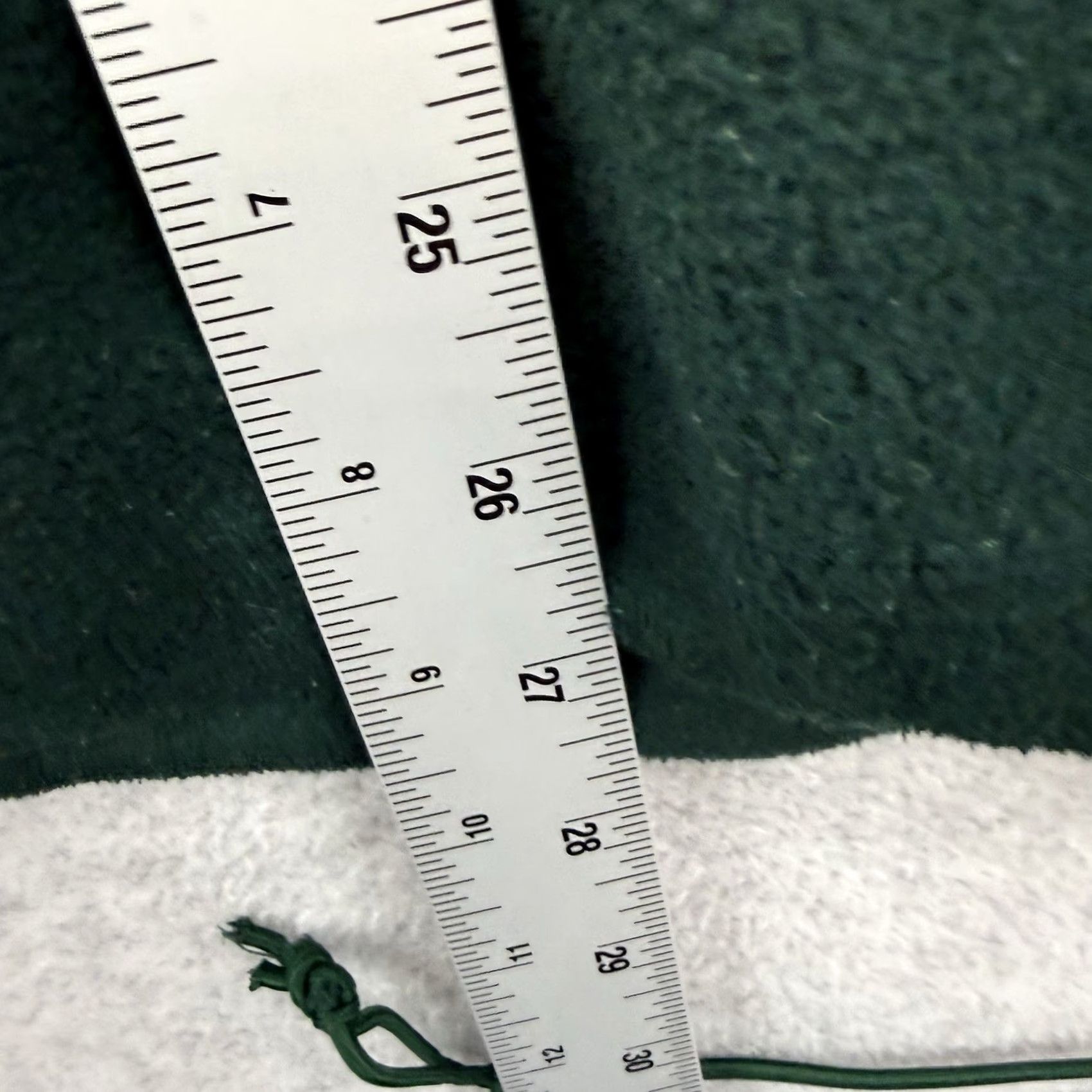 Old Navy Old Navy Sweatshirt Mens L Green Fleece Quarter Zip Pullover VTG Spell Out Y2K VTG Size US L / EU 52-54 / 3 - 6 Thumbnail