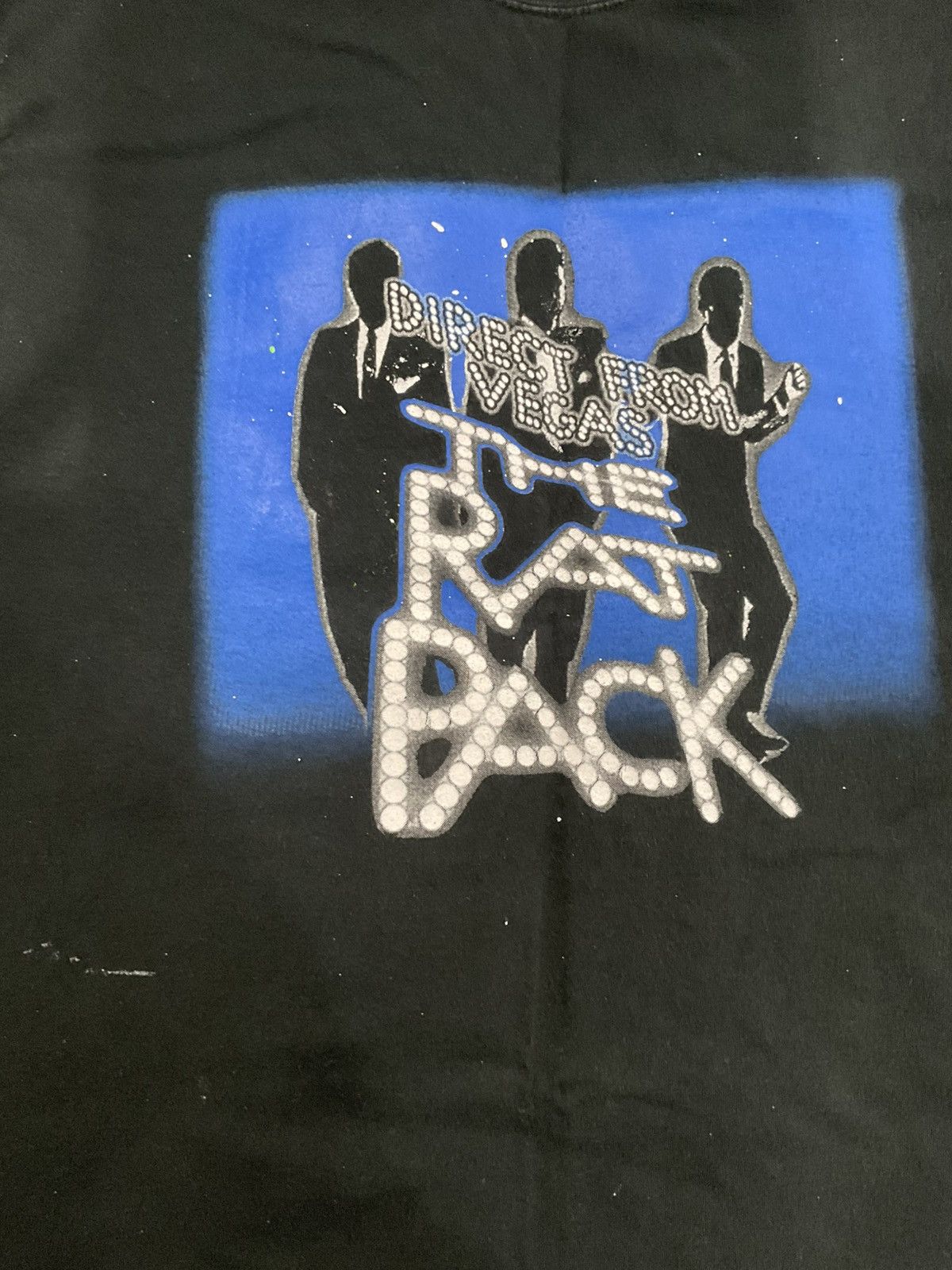 Hanes The rat pack vintage shirt large Size US L / EU 52-54 / 3 - 2 Thumbnail