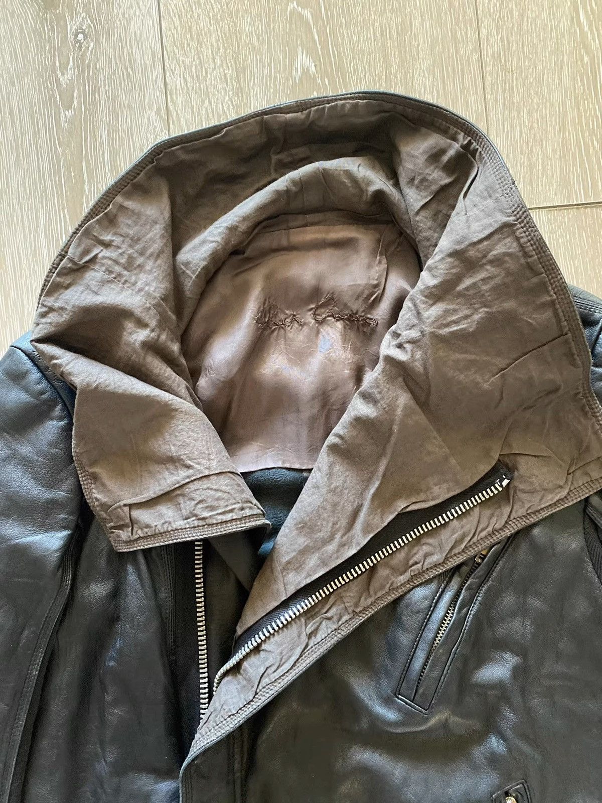Rick Owens Rick Owens Lamb Leather Jacket Size US XXS / EU 40 - 3 Thumbnail