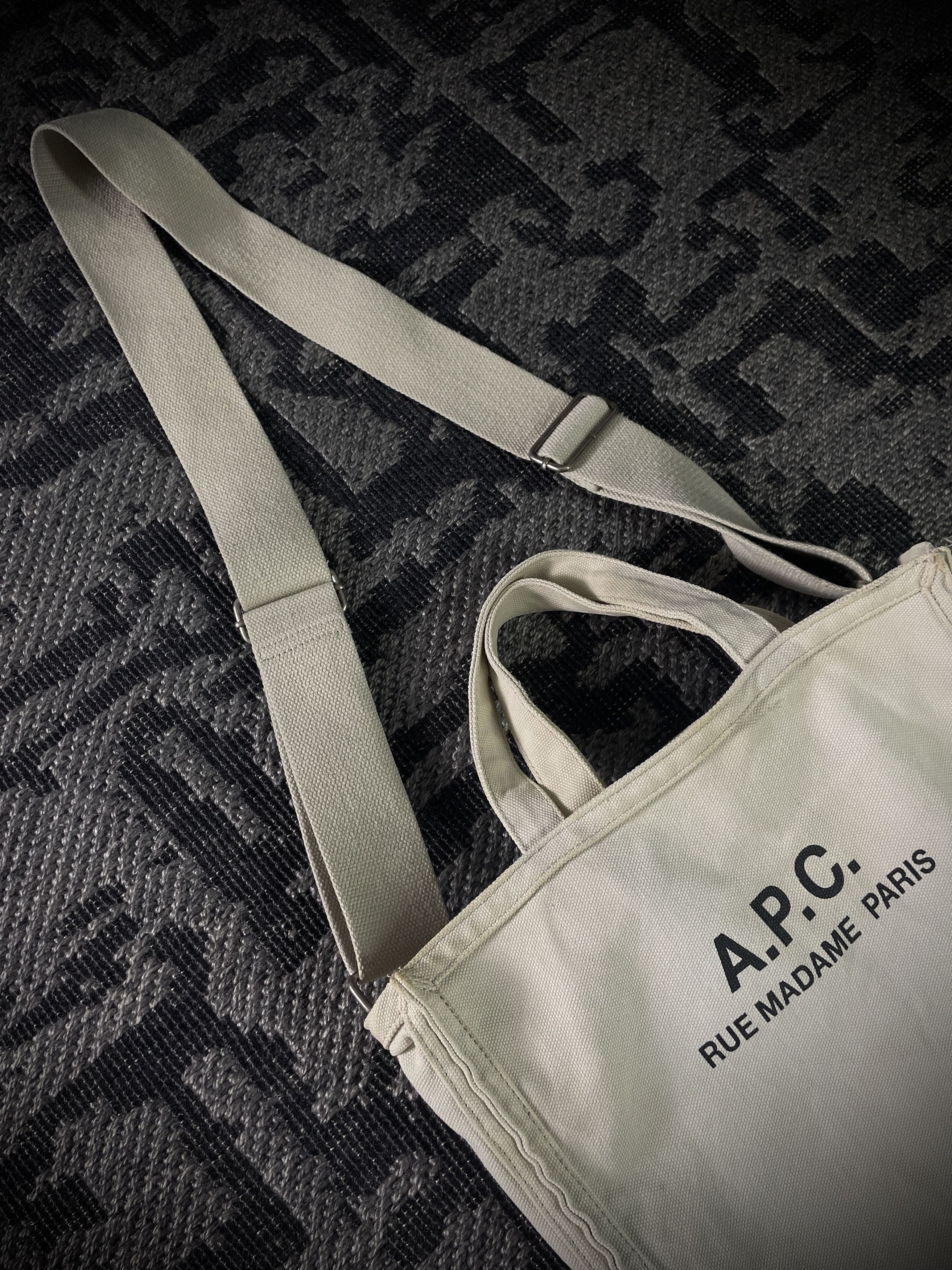 A.P.C. A.P.C. Canvas Shoulder Bag Size ONE SIZE - 4 Thumbnail