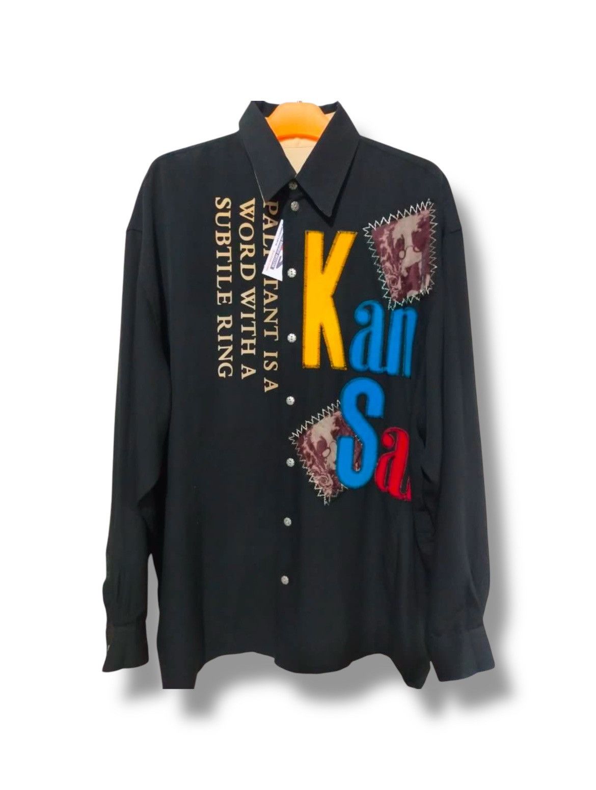 Japanese Brand × Kansai Yamamoto Kansai Yamamoto Flannel Shirt Size US XL / EU 56 / 4 - 1 Thumbnail