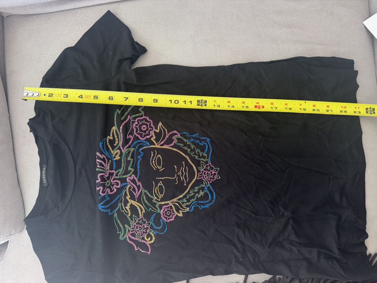Versace Versace signature crystal tee Size S / US 4 / IT 40 - 11 Thumbnail