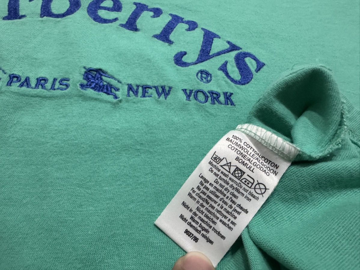 Burberry × Vintage Vintage Burberrys Made in England Tee Size US M / EU 48-50 / 2 - 4 Thumbnail