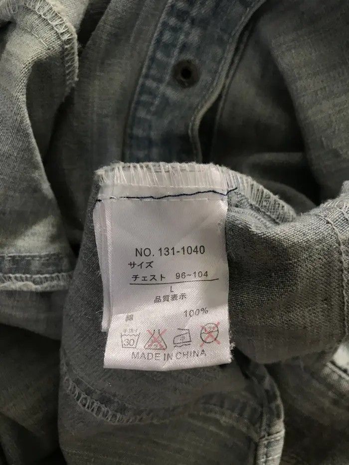 In The Attic × Japanese Brand In The Attic Shirts Jeans Embroidery Size US L / EU 52-54 / 3 - 7 Thumbnail
