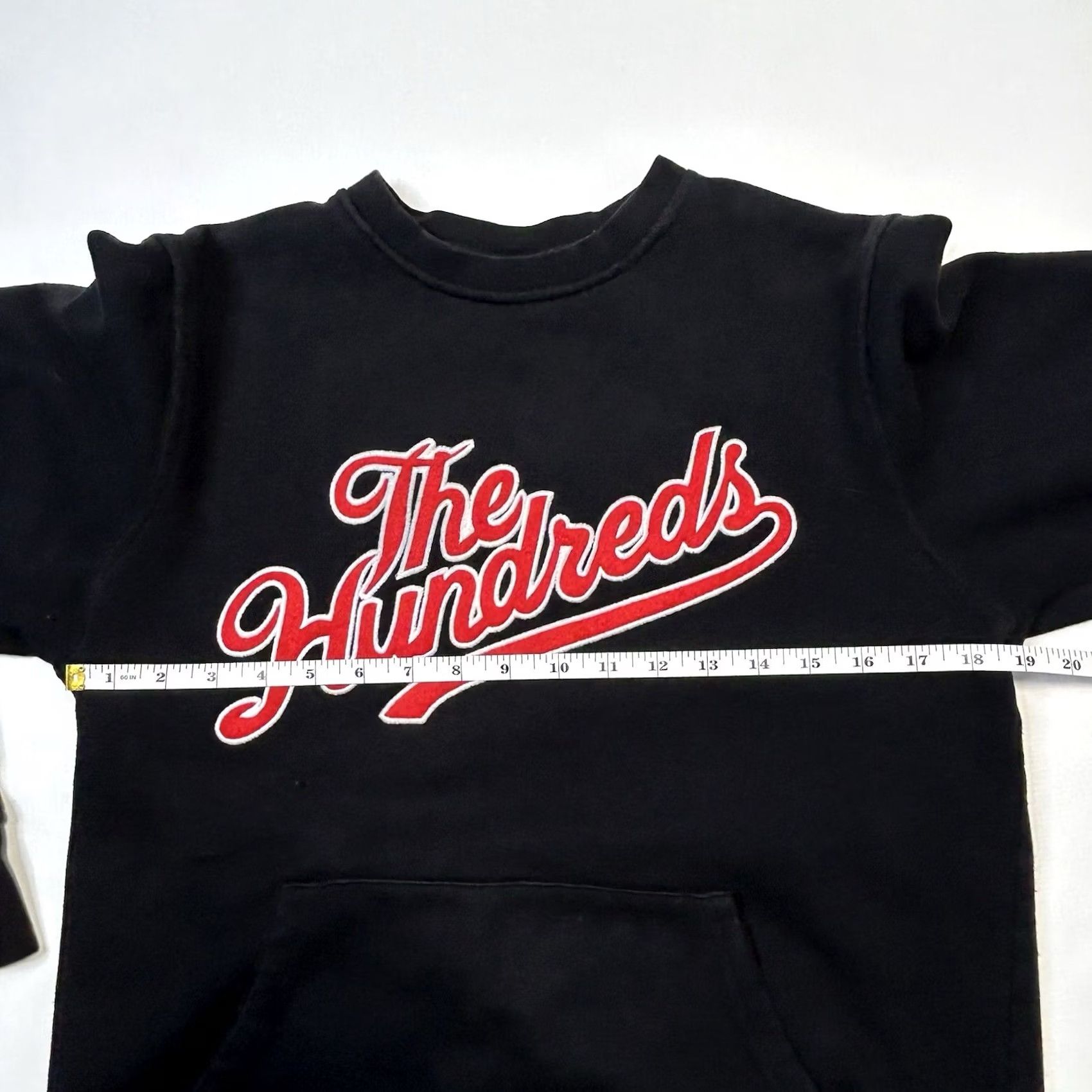 The Hundreds VINTAGE The Hundreds Slant Logo Pullover Sweatshirt Black Red Script Mens Size Small Size US S / EU 44-46 / 1 - 6 Thumbnail