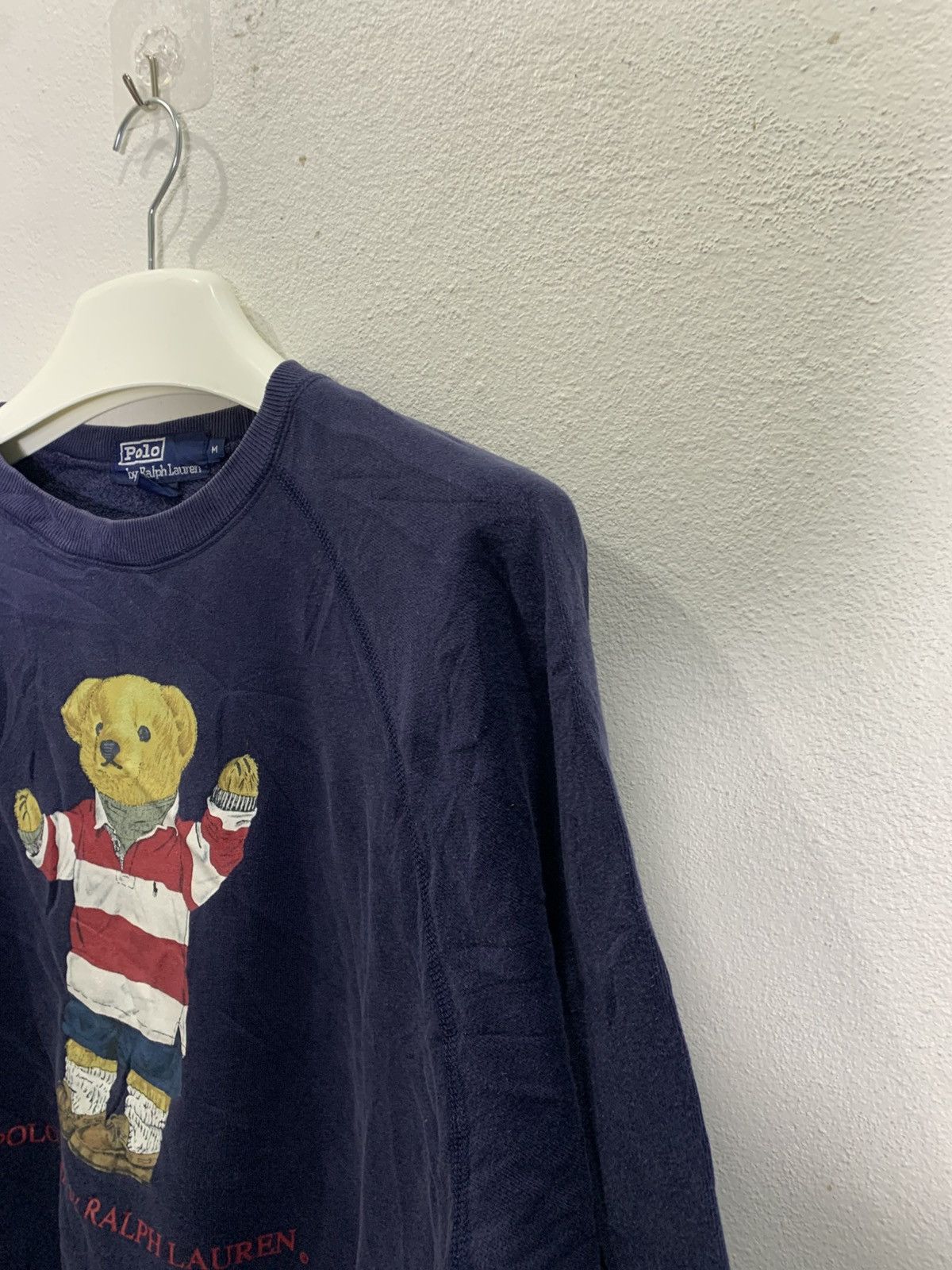 Vintage Vintage 1990 Polo Bear By Ralph Lauren pull Over Sweatshirt Size US M / EU 48-50 / 2 - 7 Thumbnail