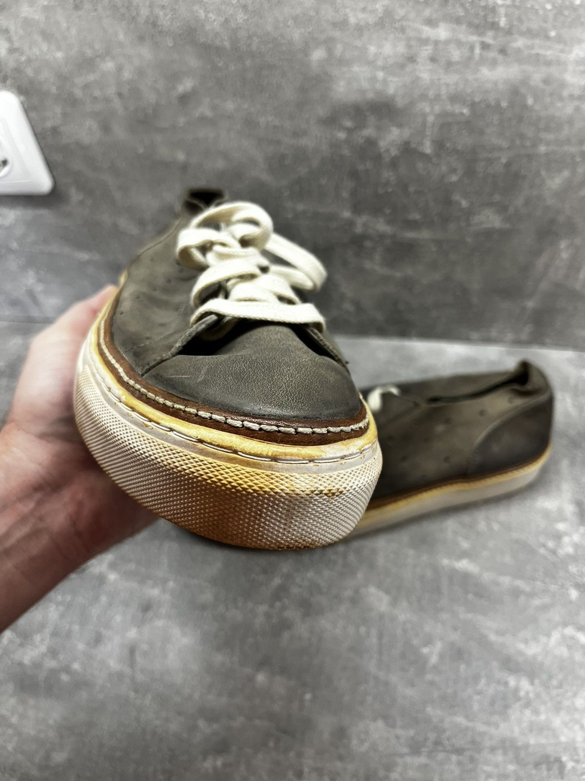 Allsaints Allsaints leather sneakers size 43 Size US 10 / EU 43 - 5 Thumbnail