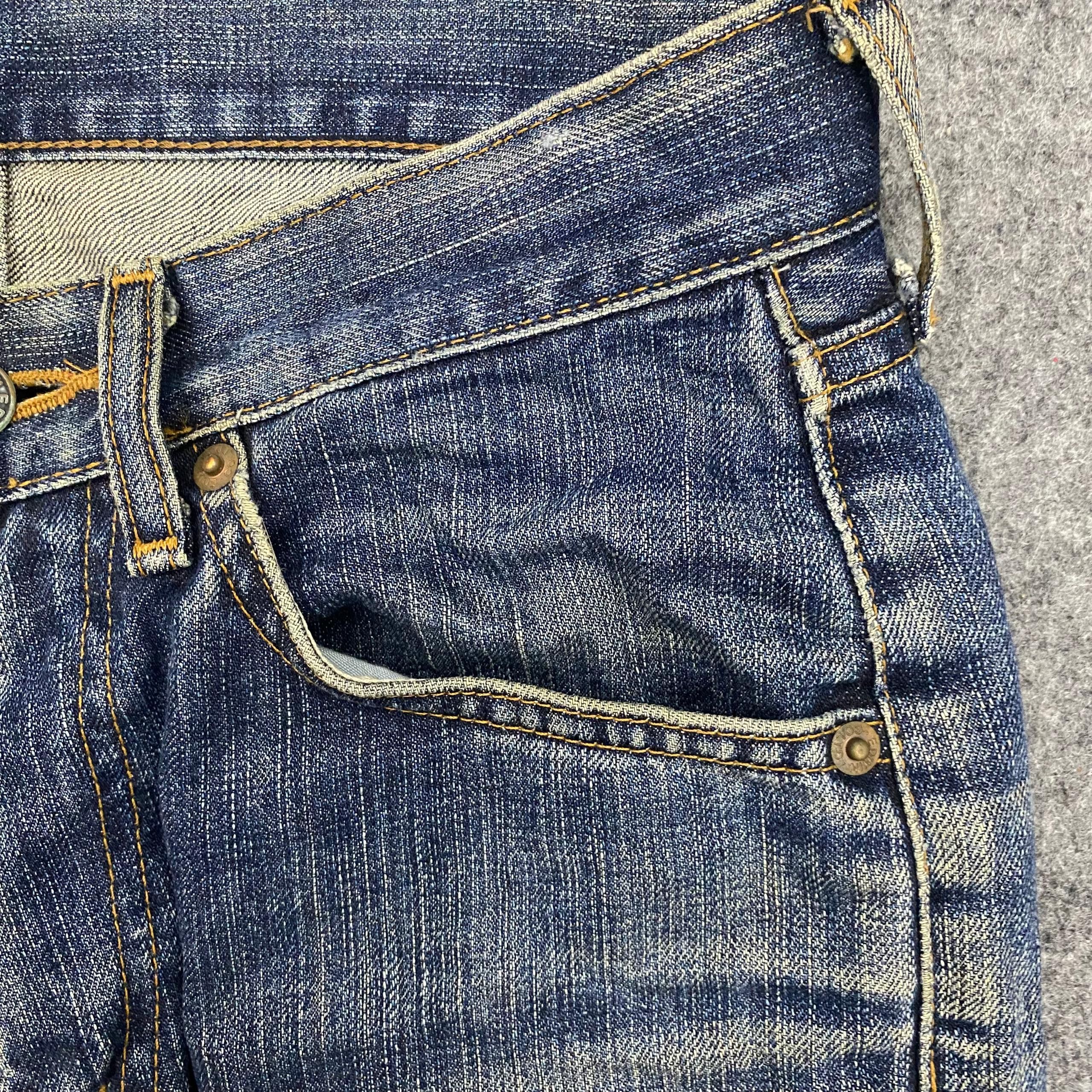 If Six Was Nine 💥Best Offer💥Vintage Edwin 503 Regular Distressed Denim Size US 29 - 10 Thumbnail