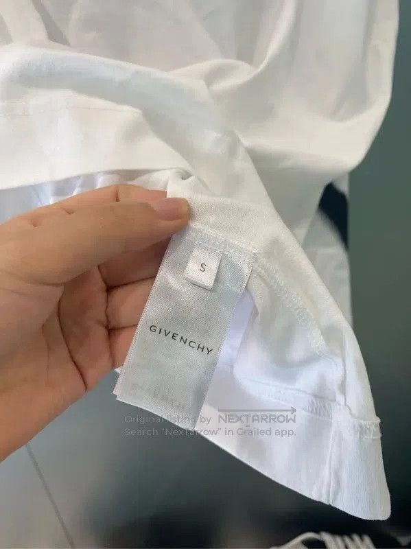 Givenchy Givenchy Women's Summer White Graphic T-Shirt . Size S / US 4 / IT 40 - 6 Thumbnail