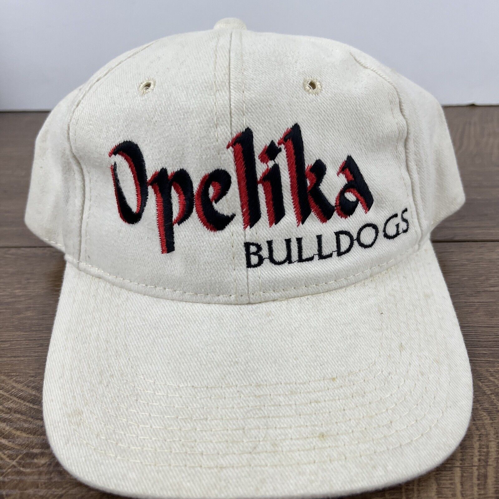 Other Opelika Bulldogs Hat Opelika White Hat Adjustable Snapback A Size ONE SIZE - 6 Thumbnail