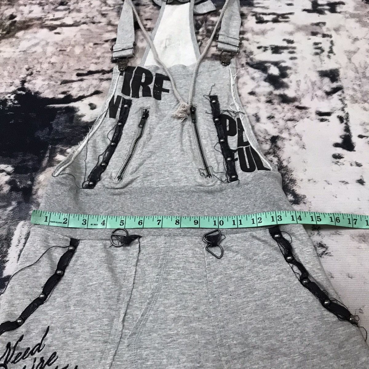 Japanese Brand Ghost of Halem Long Dress Punker Tank Top Hoodie Size XS / US 0-2 / IT 36-38 - 14 Thumbnail