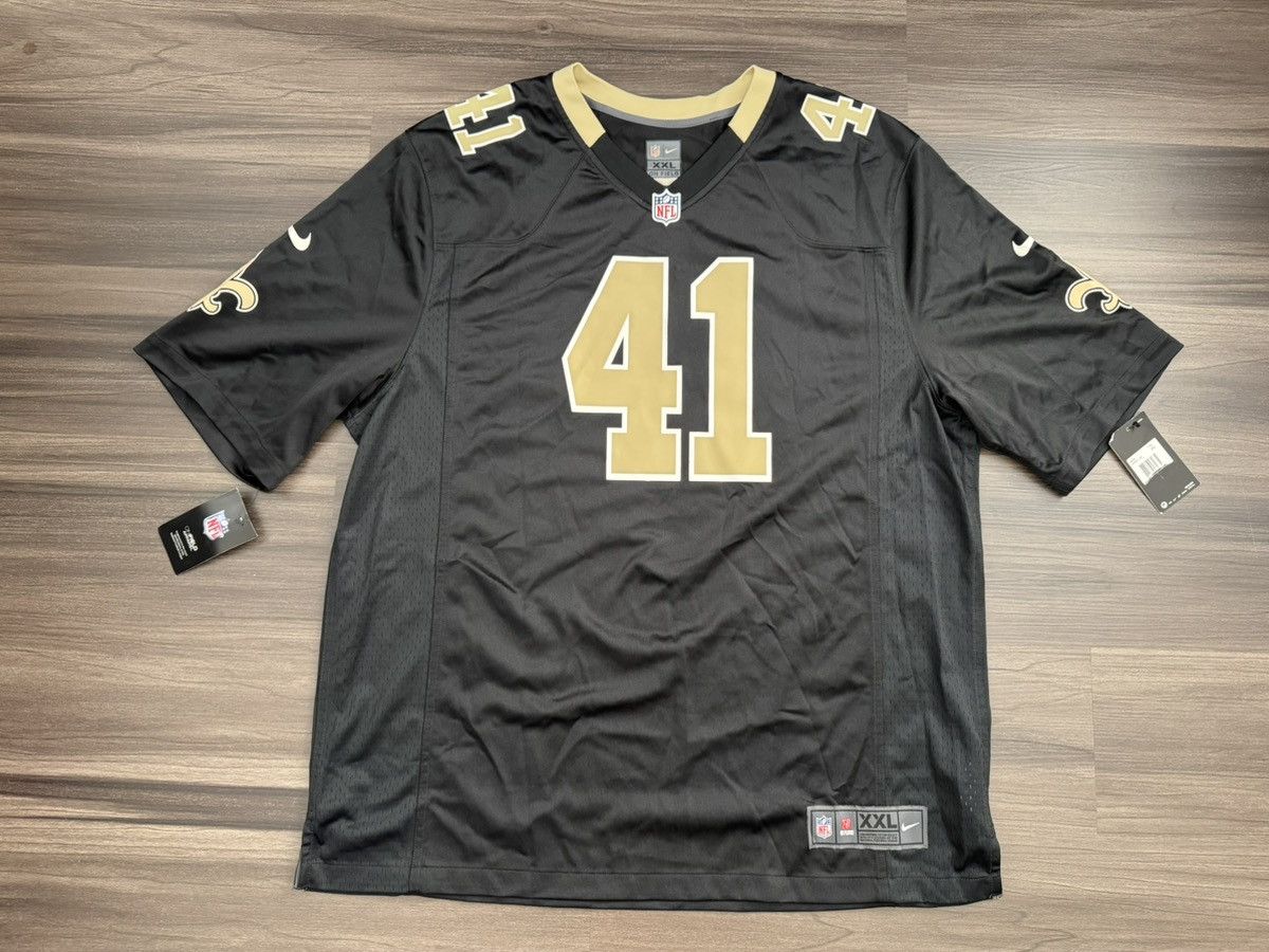 Nike New Orleans Saints Alvin Kamara #41 NFL On Field Game Jersey Size US XXL / EU 58 / 5 - 1 Thumbnail