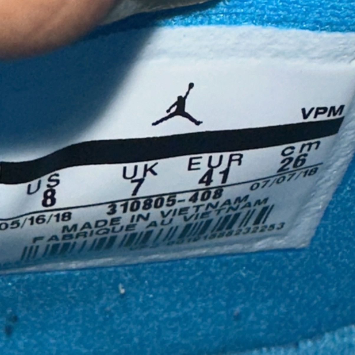 Jordan Brand Size 8 - Air Jordan 10 Retro Tinker - 310805-408 Size US 8 / EU 41 - 6 Thumbnail
